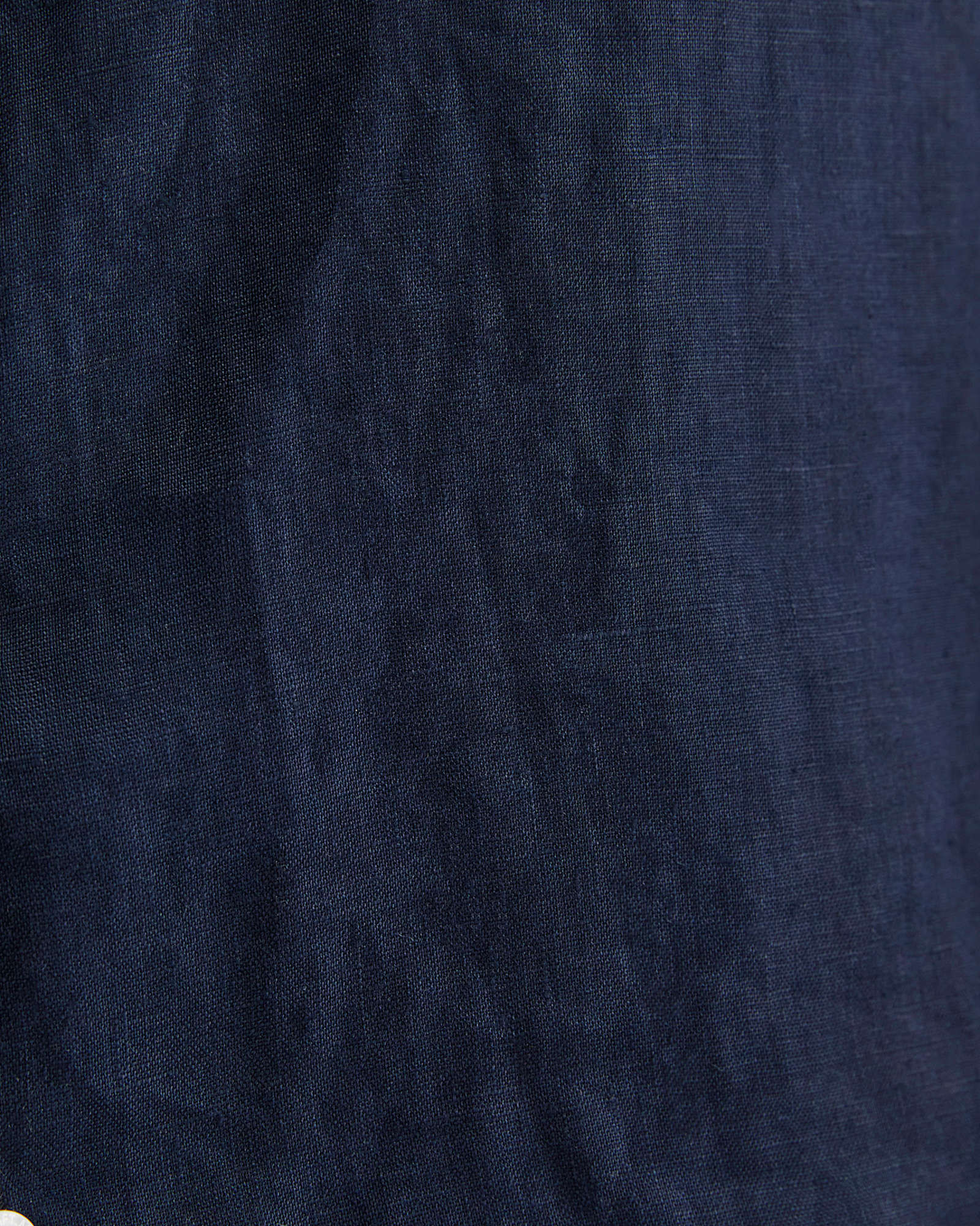 Short Sleeve Stanton Linen Shirt in NAVY