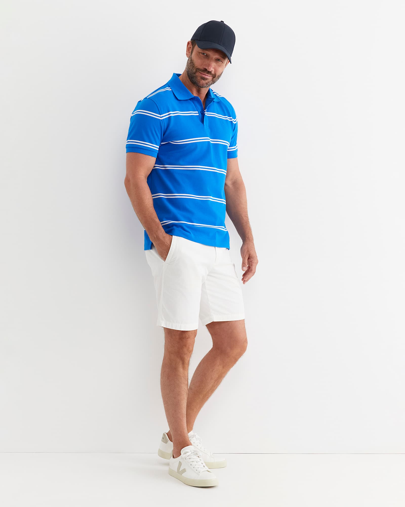 Hall Polo in COBALT