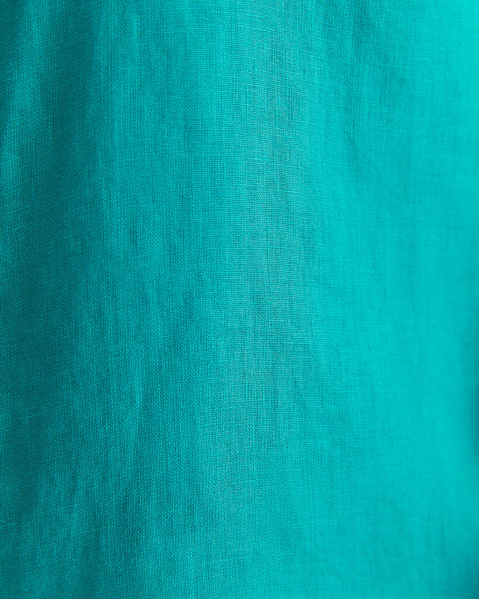 Short Sleeve Linen Shirt in SEAGREEN