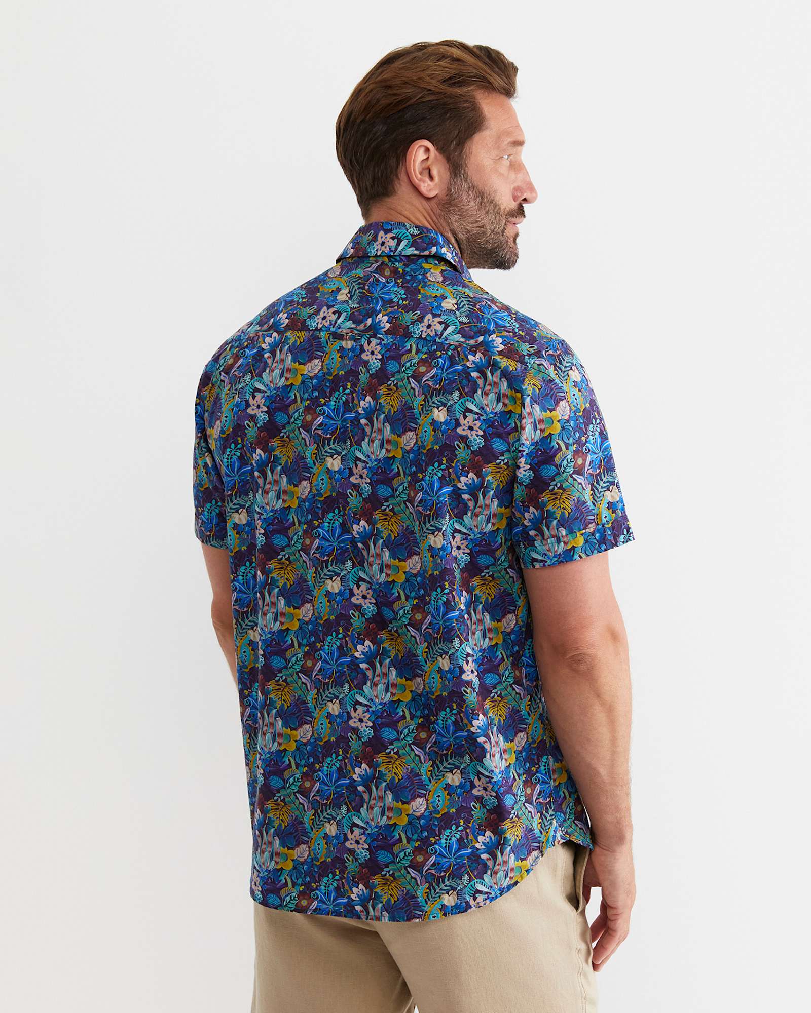 Kip Short Sleeve Liberty Shirt in MULTI