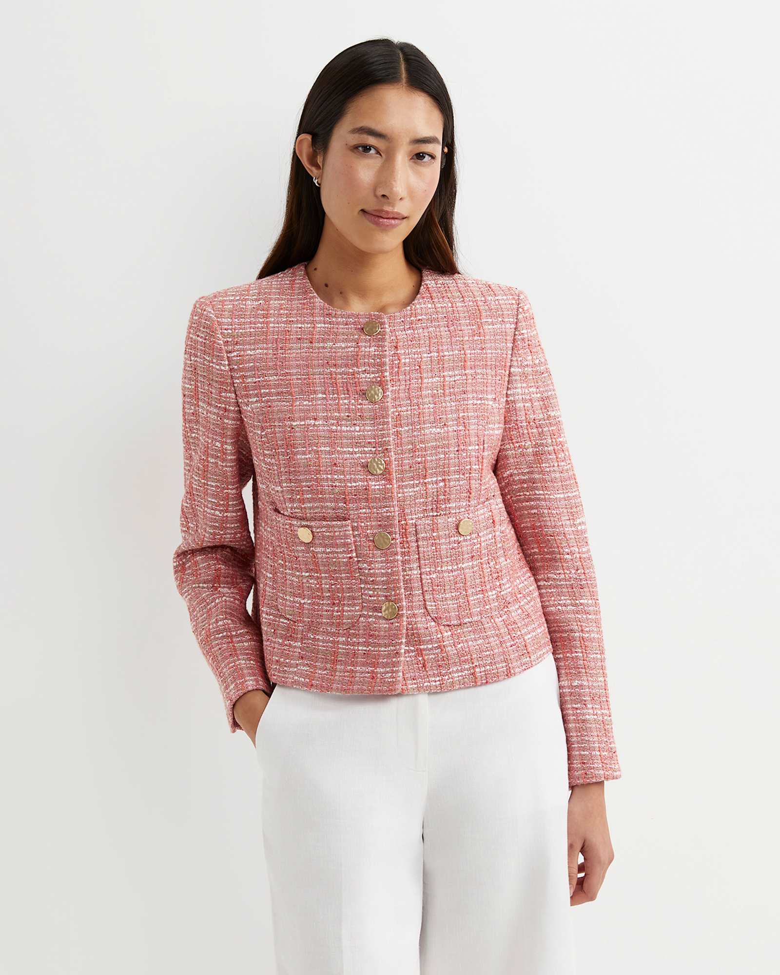Sophia Tweed Jacket in MULTI