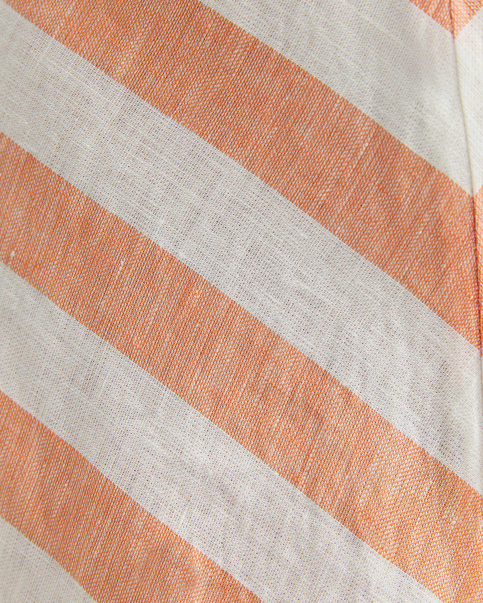 Callie Stripe Slip Dress in ORANGE/WHITE