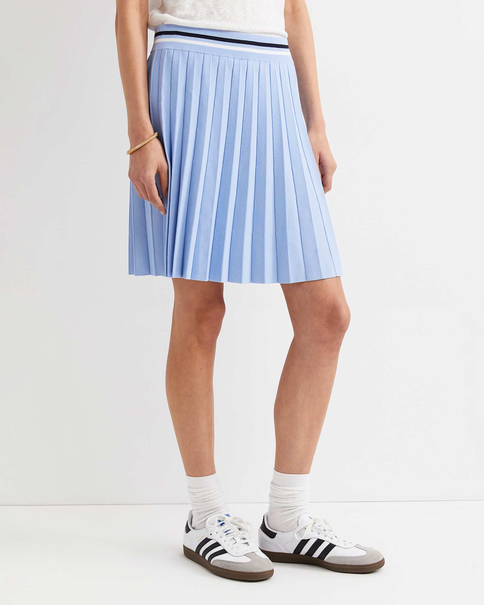 Maxine Milano Mini Skirt in SKY