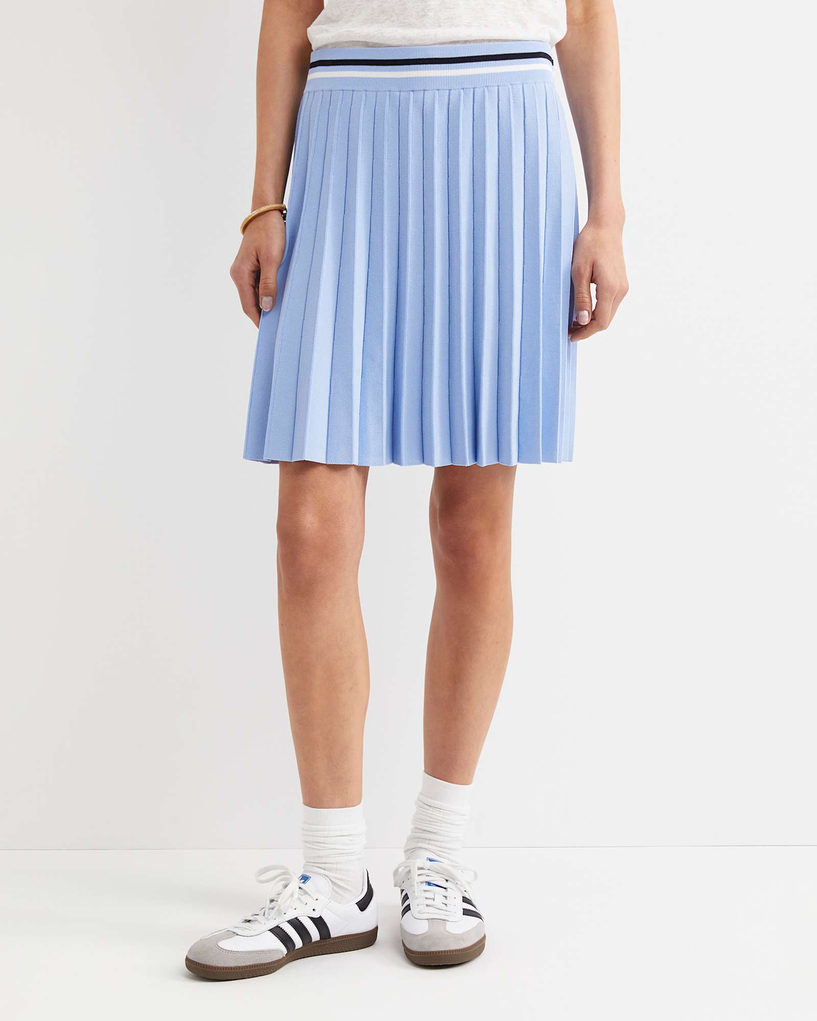 Maxine Milano Mini Skirt in SKY