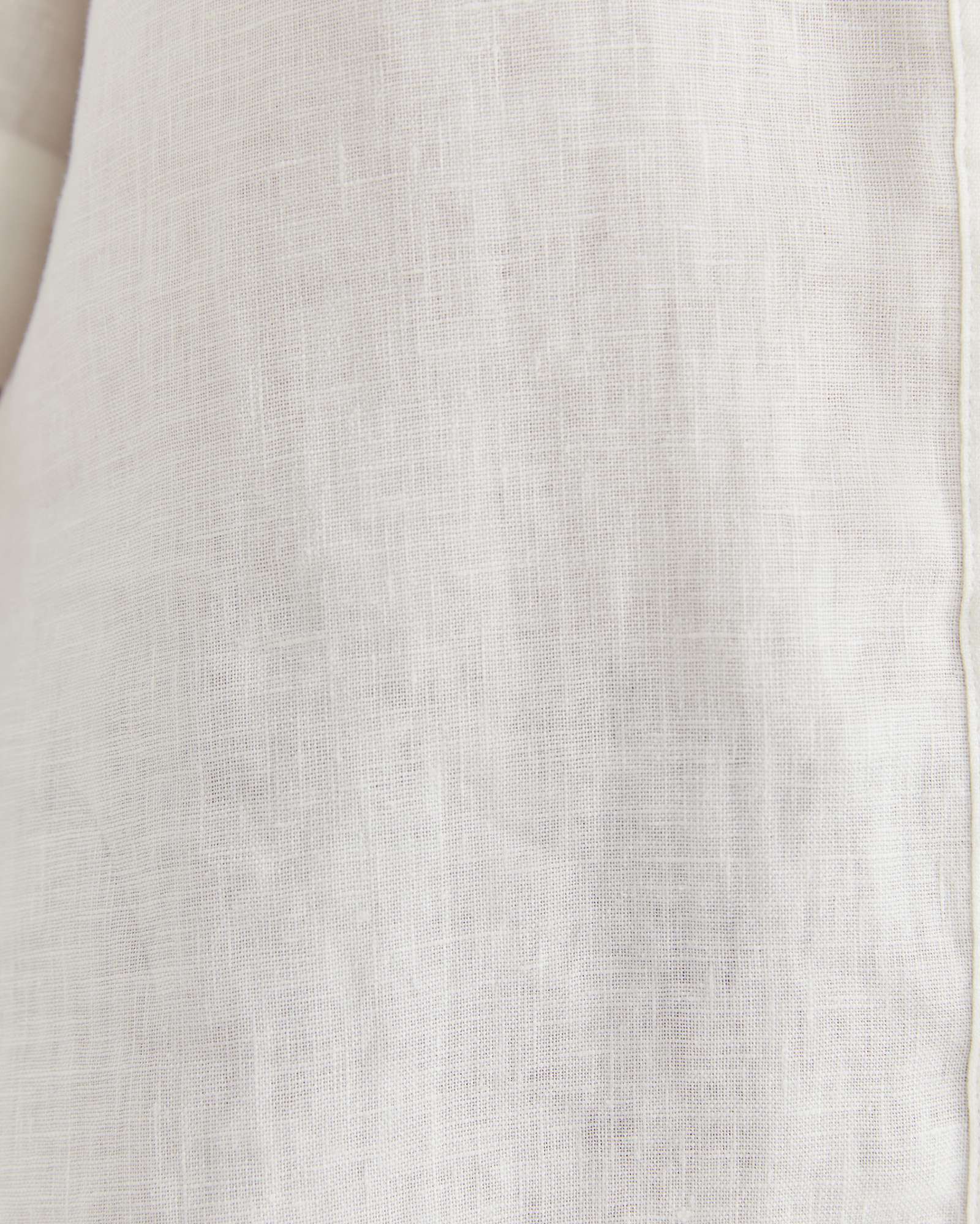 Lulu Short Sleeve Linen Shirt in WHITE