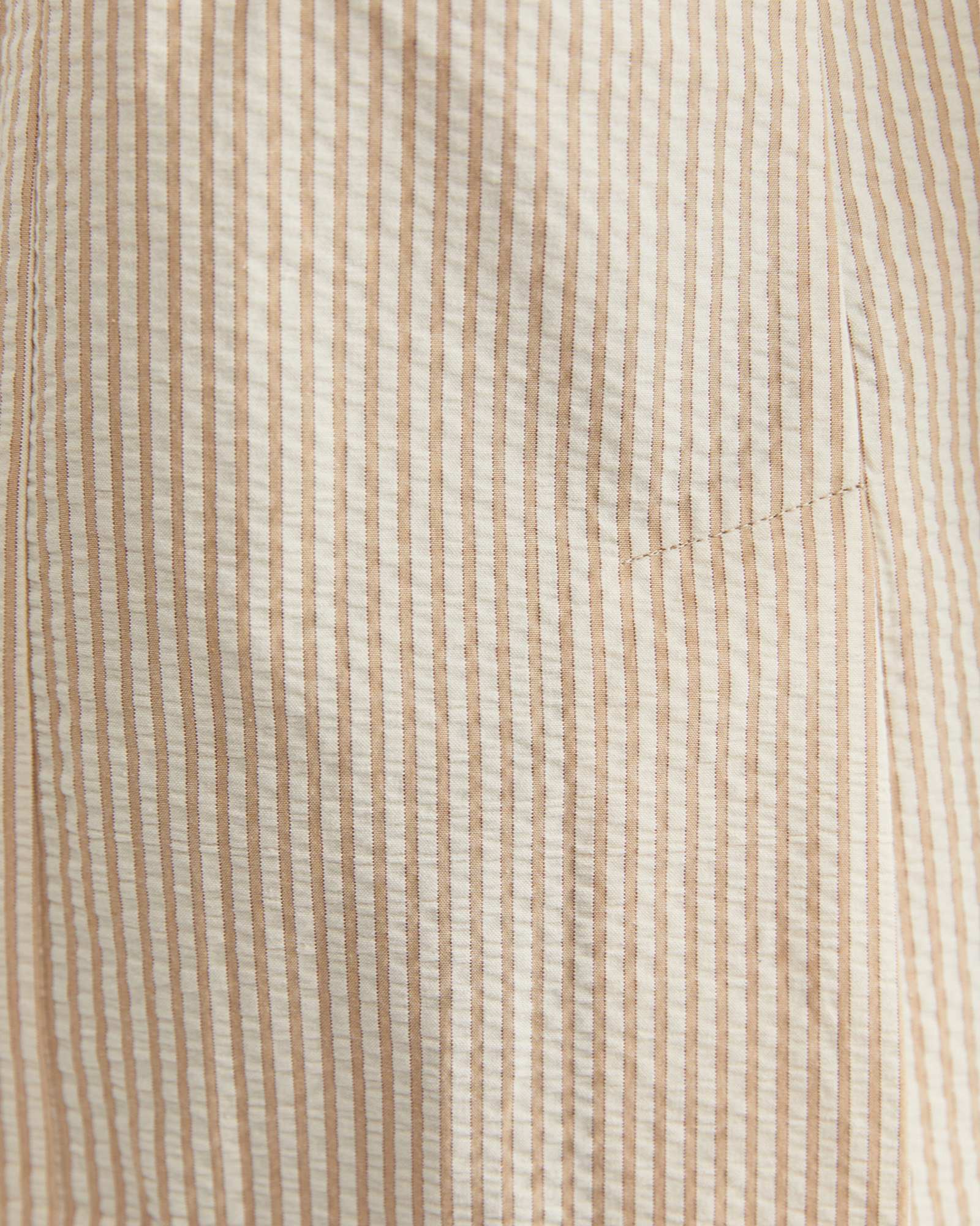 Nikoo Stripe Jacket in TAN/WHITE