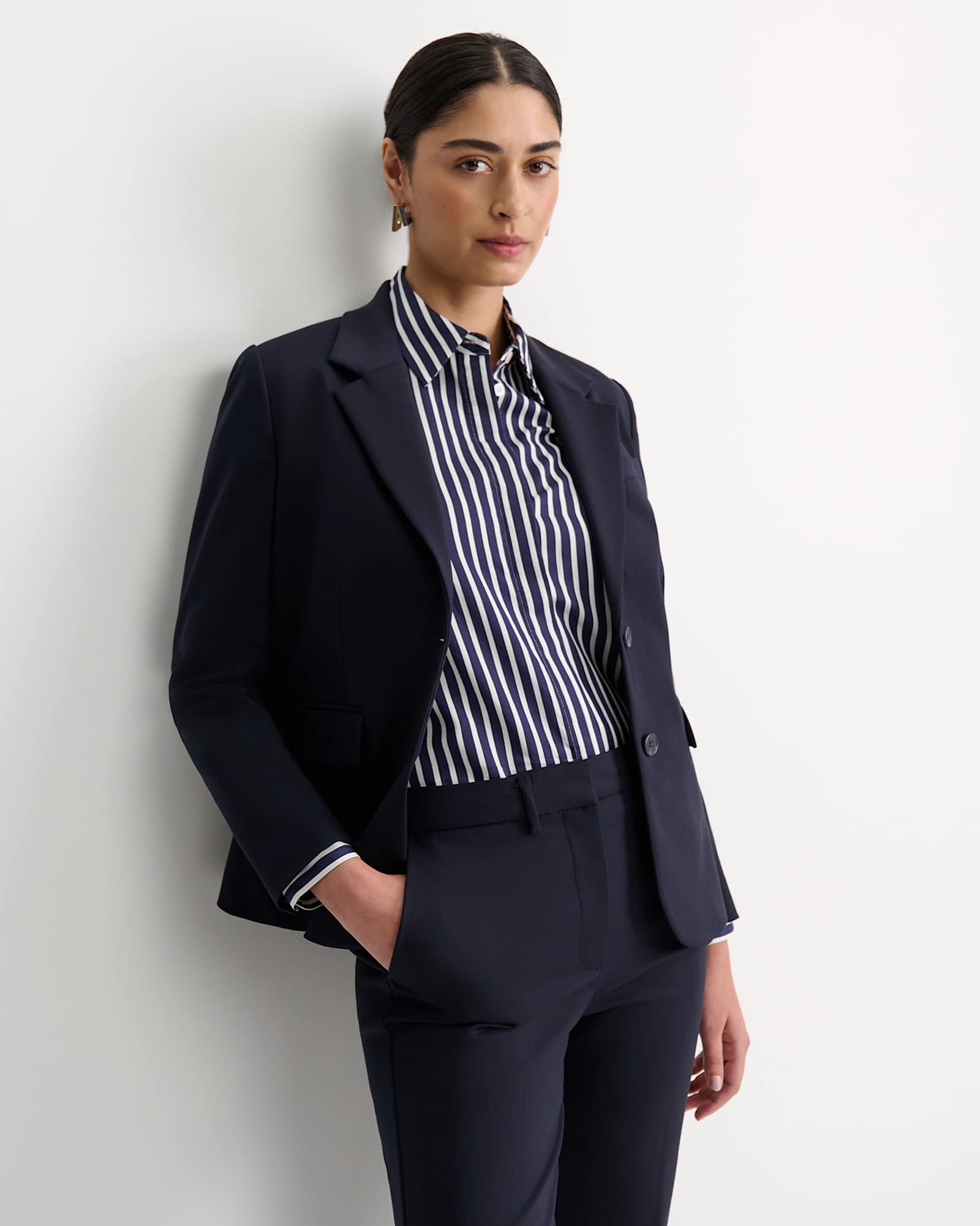 Yvette Blazer in NAVY