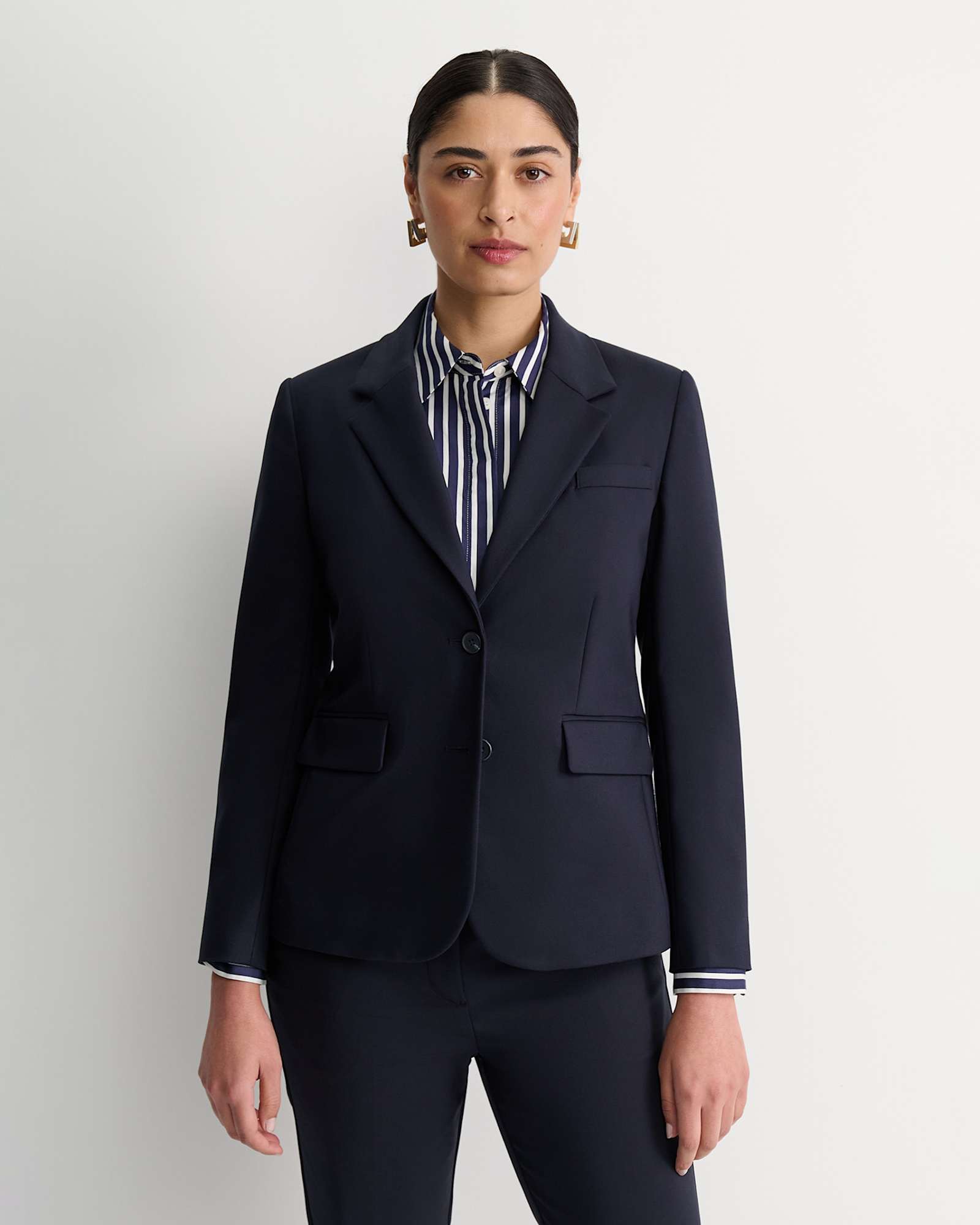 Yvette Blazer in NAVY
