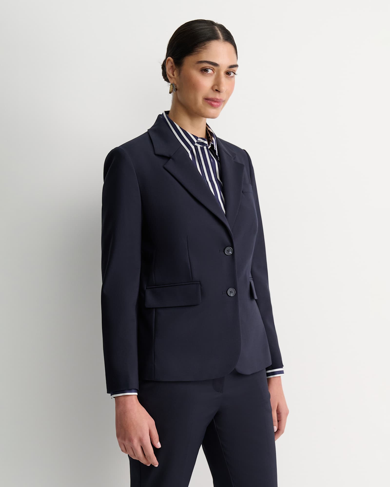 Yvette Blazer in NAVY