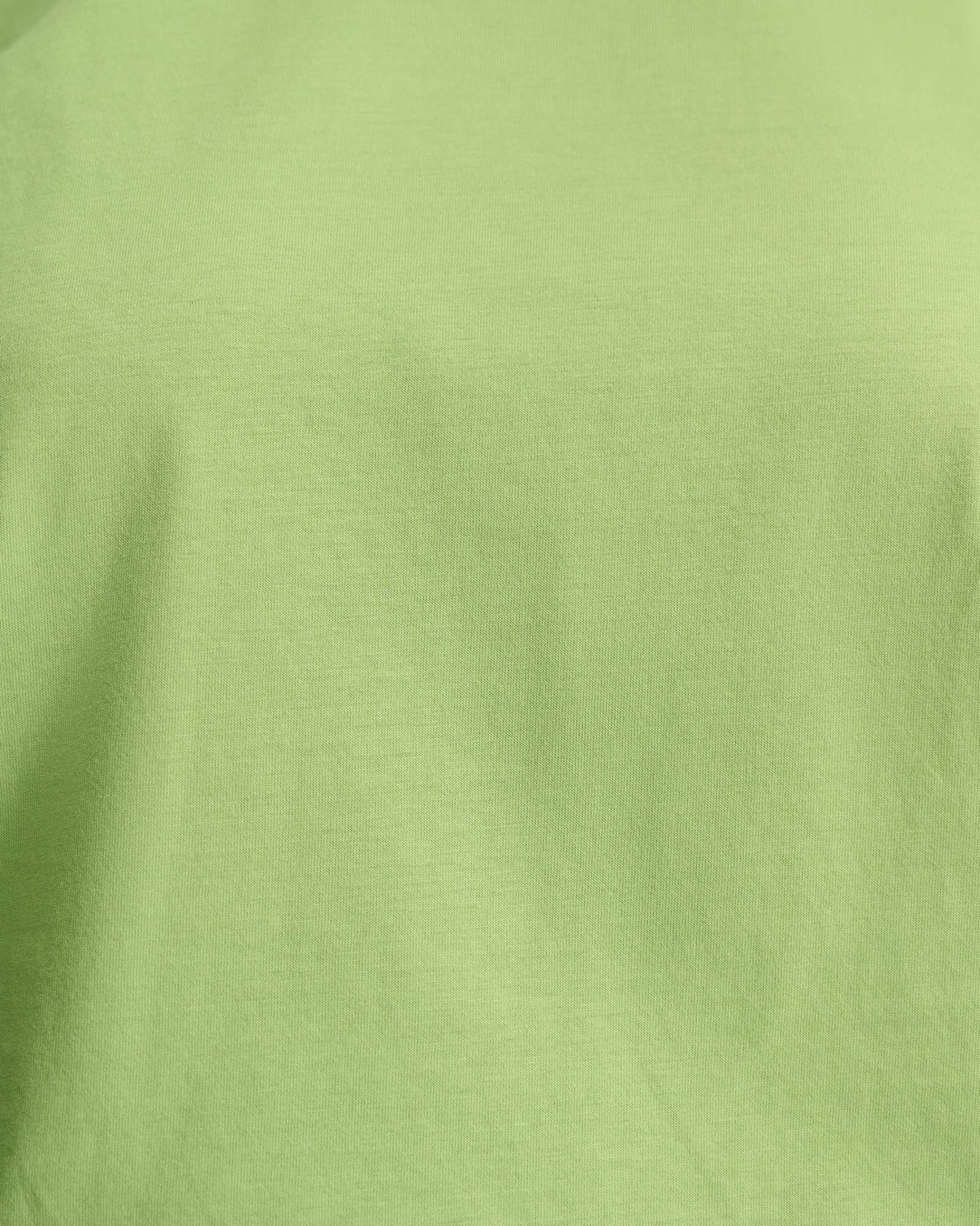 Mercerised Cotton 3/4 Sleeve Tee in AVOCADO