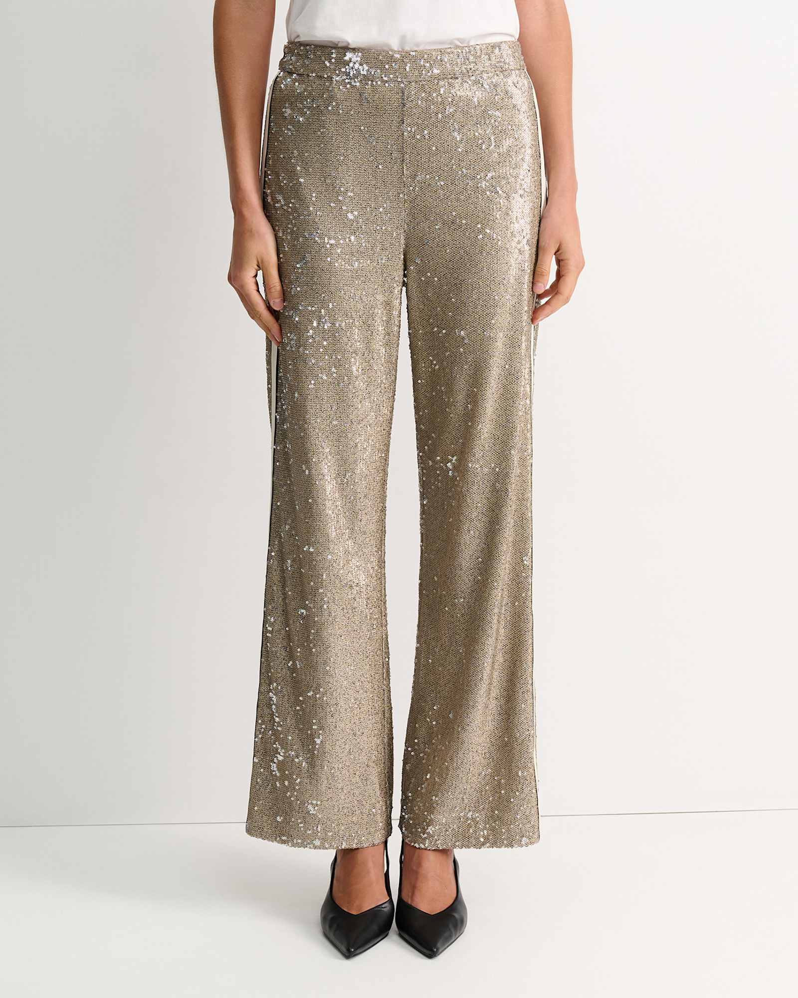 Sammi Sequin Pant in GOLD