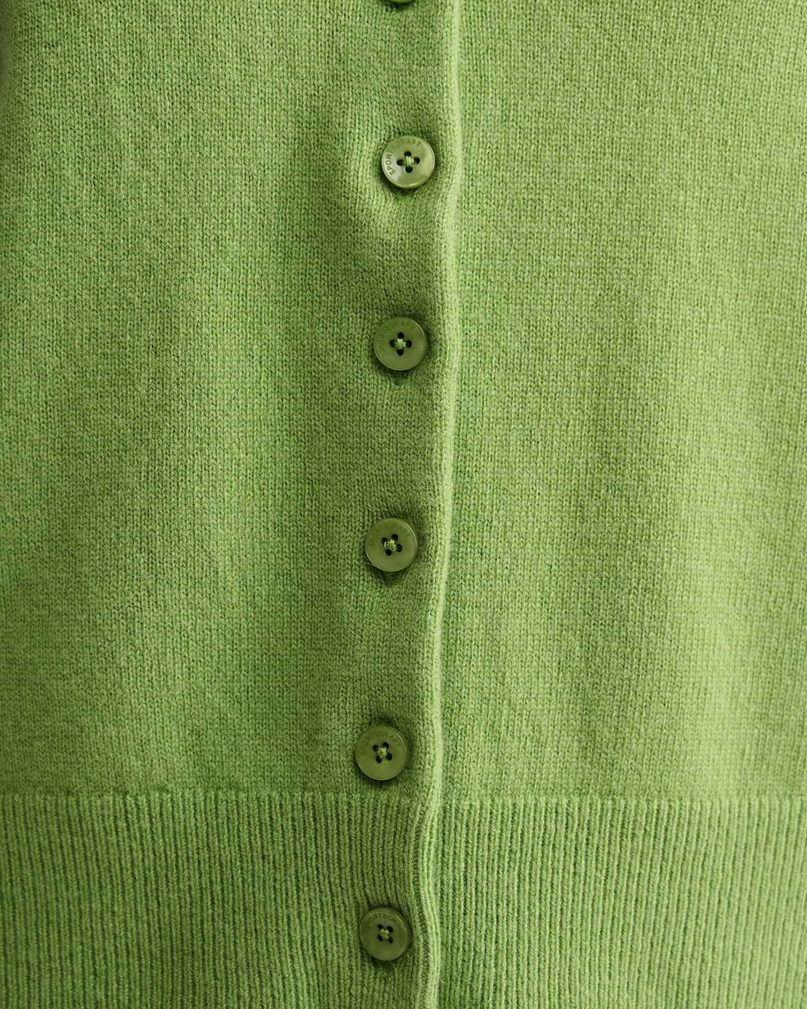 Sunshine Wool Cardigan in AVOCADO