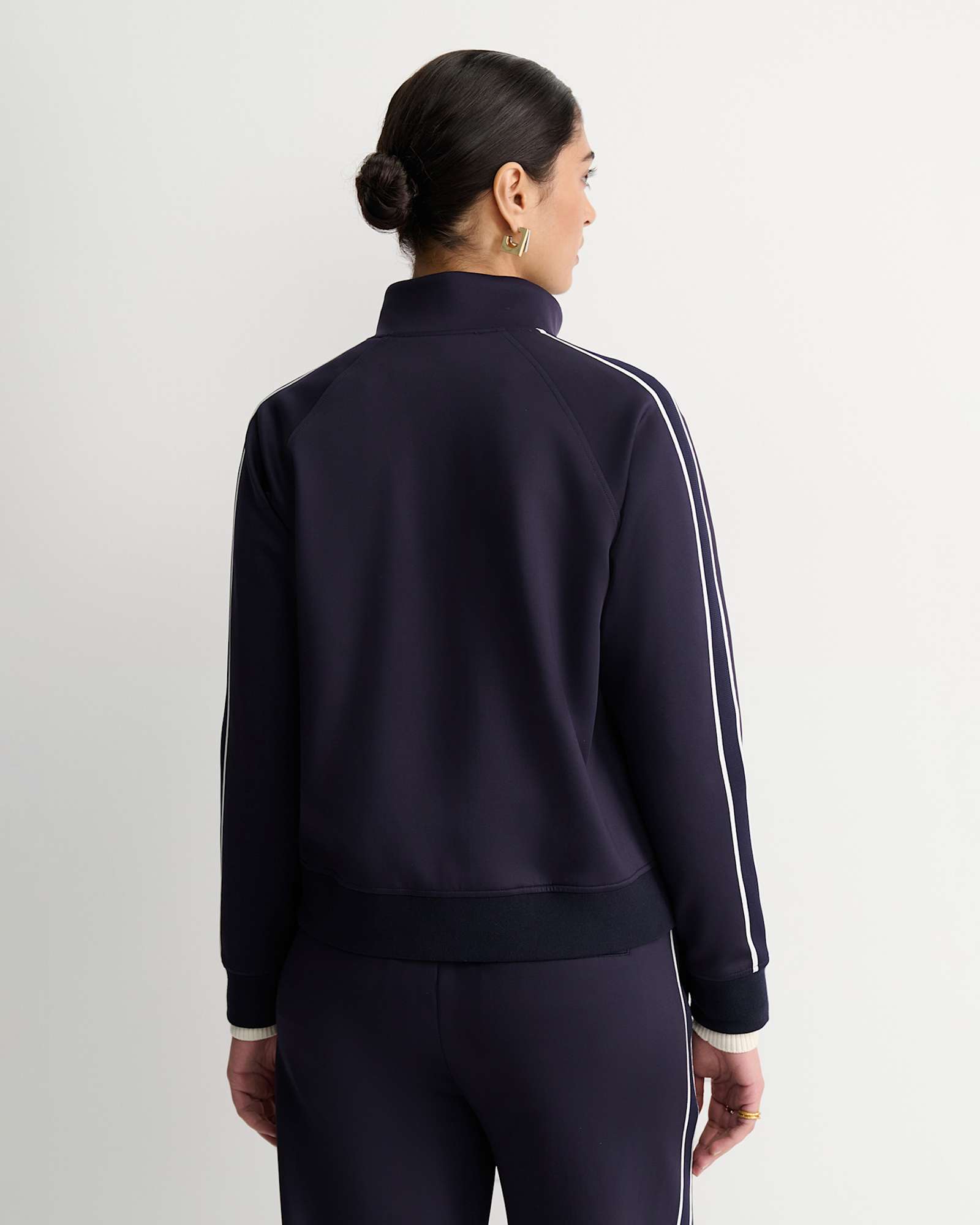 Lina Track Jacket in NAVY MULTI