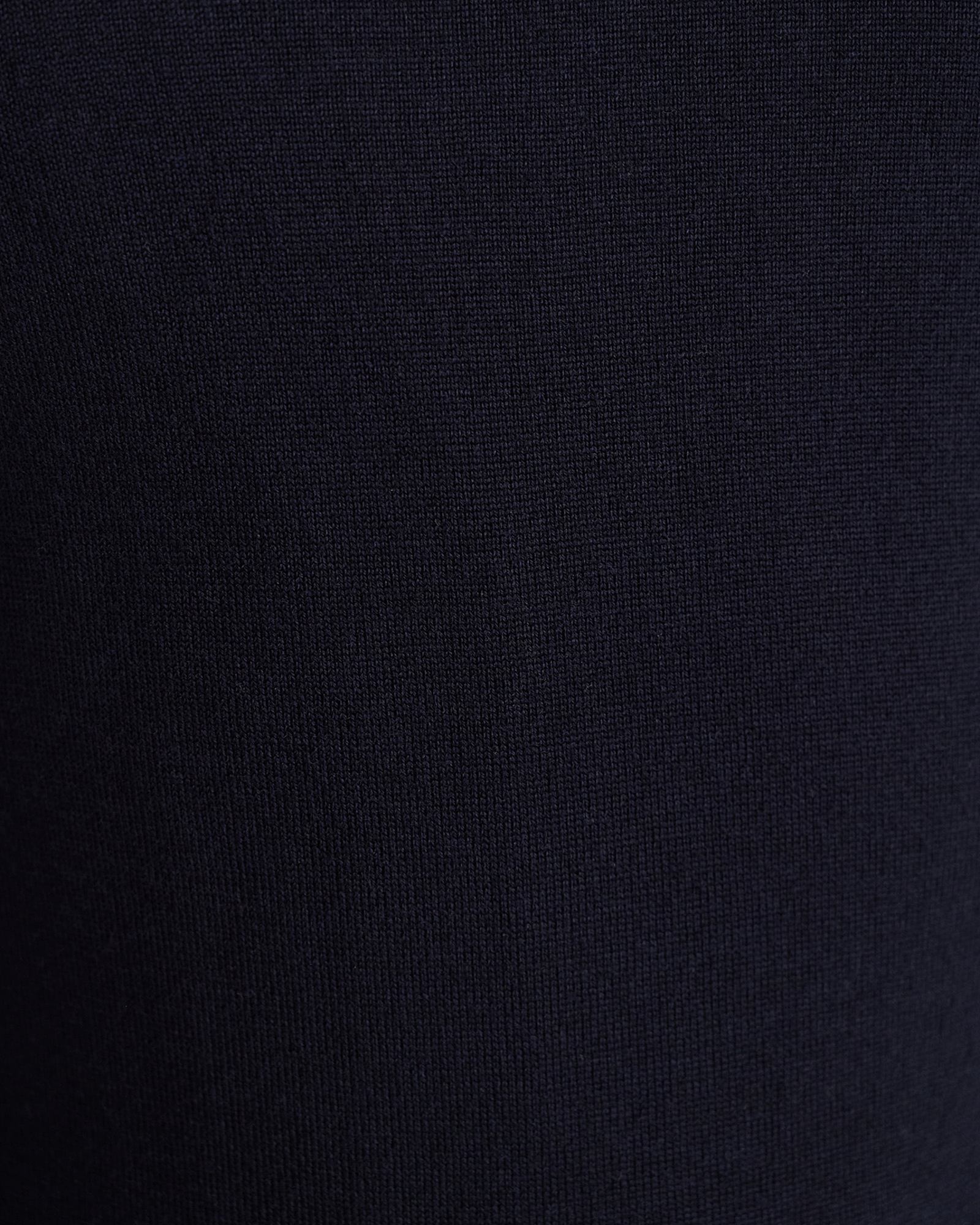 Henry Merino Quarter Zip Knit in NAVY