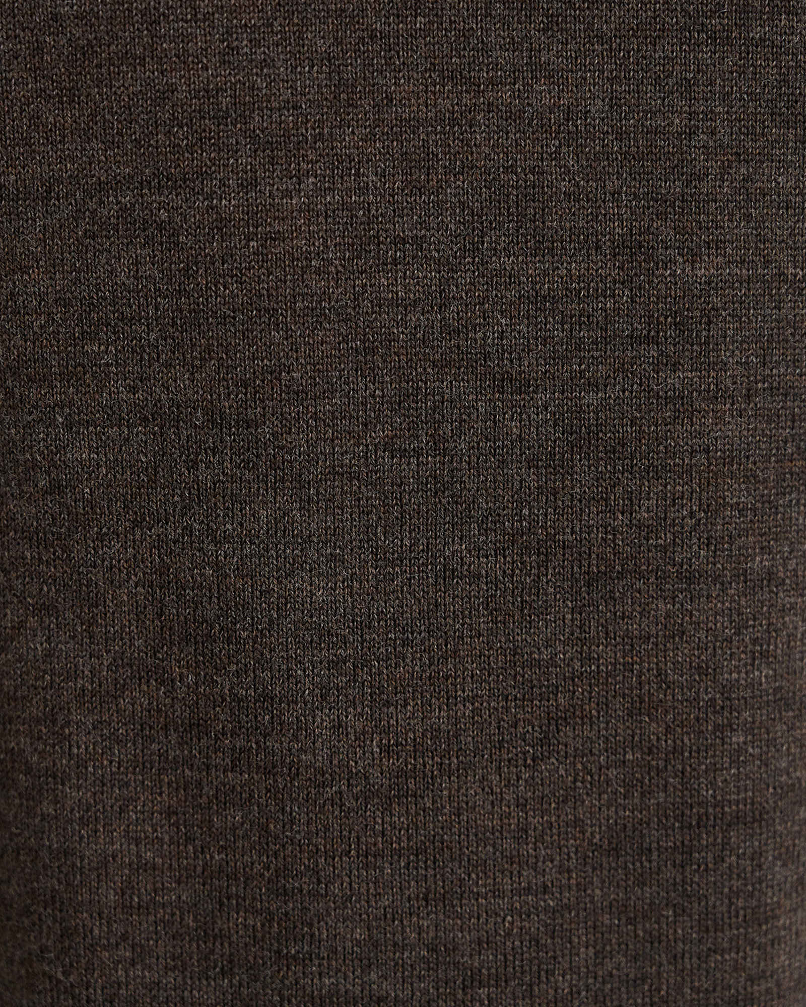 Henry Merino Quarter Zip Knit in TRUFFLE