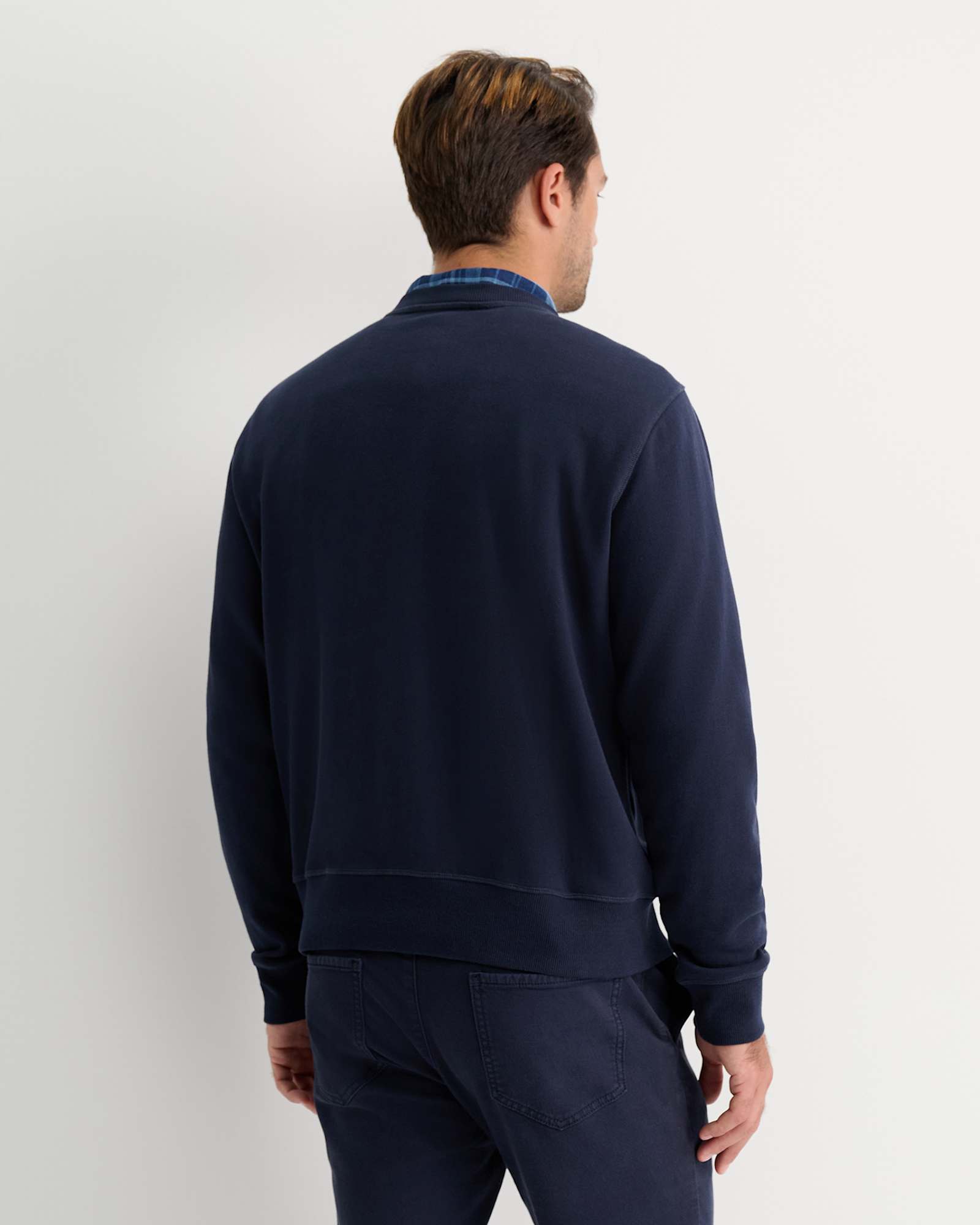 SC Crew Neck Sweat in NAVY