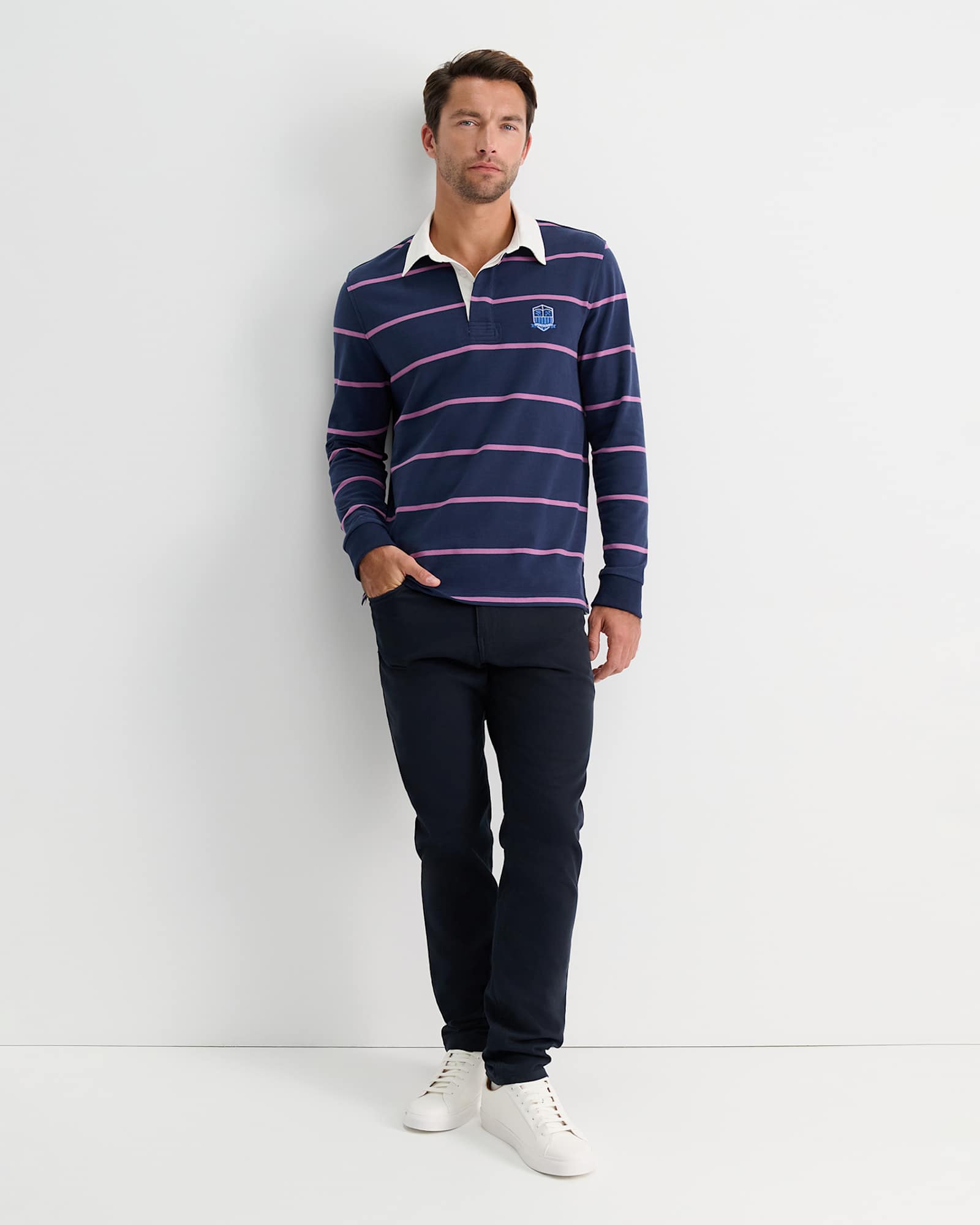 Hutton Rugby in NAVY MULTI