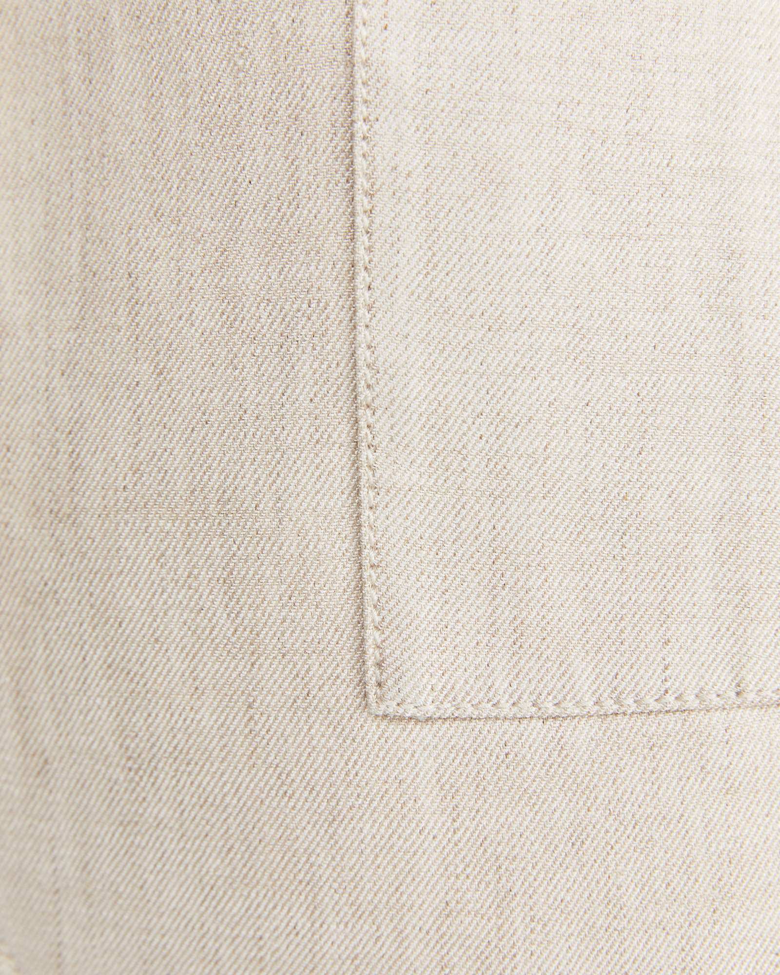 Lena Linen Safari Vest in STRING