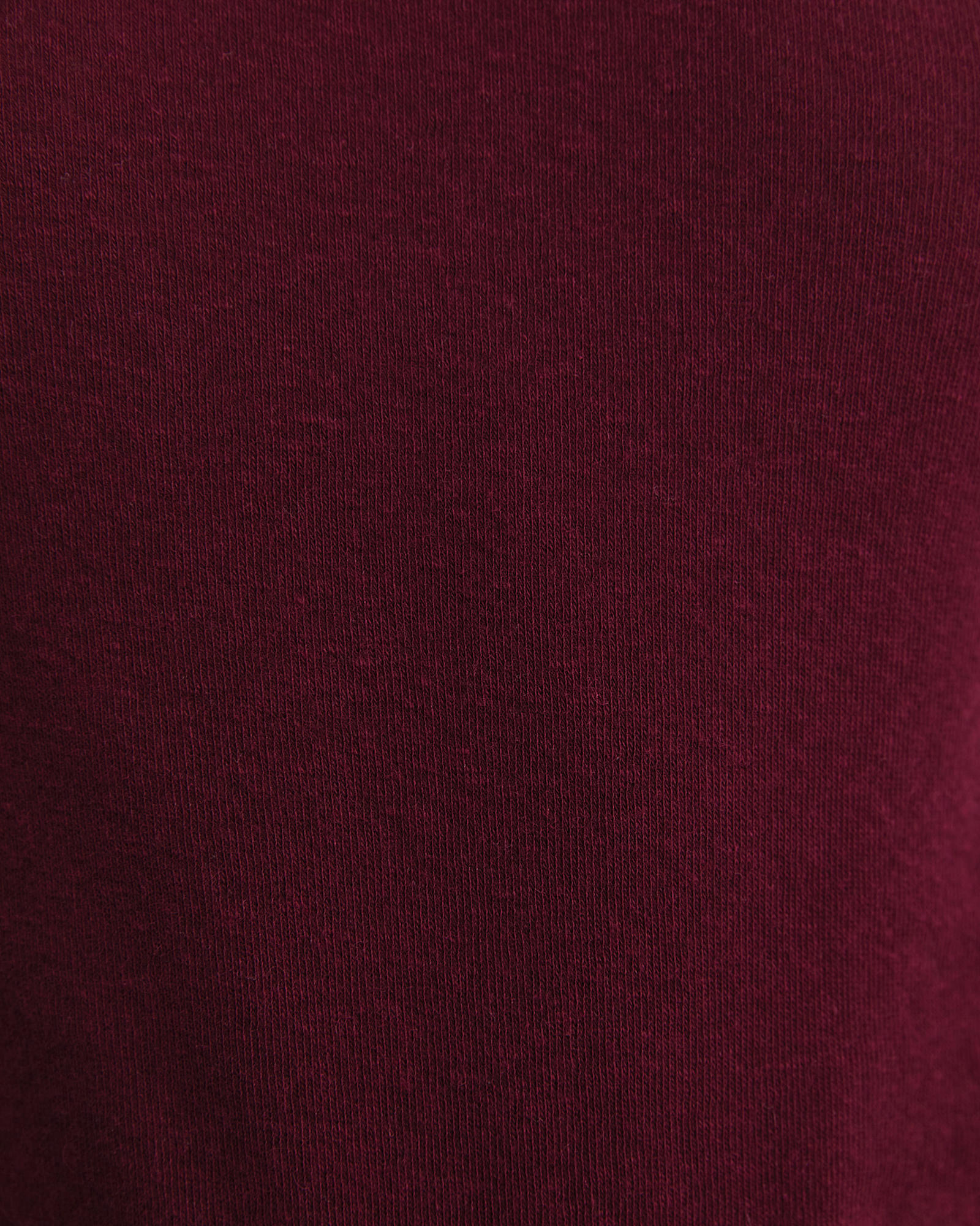 Shanni Cotton Cashmere Tee in WINE