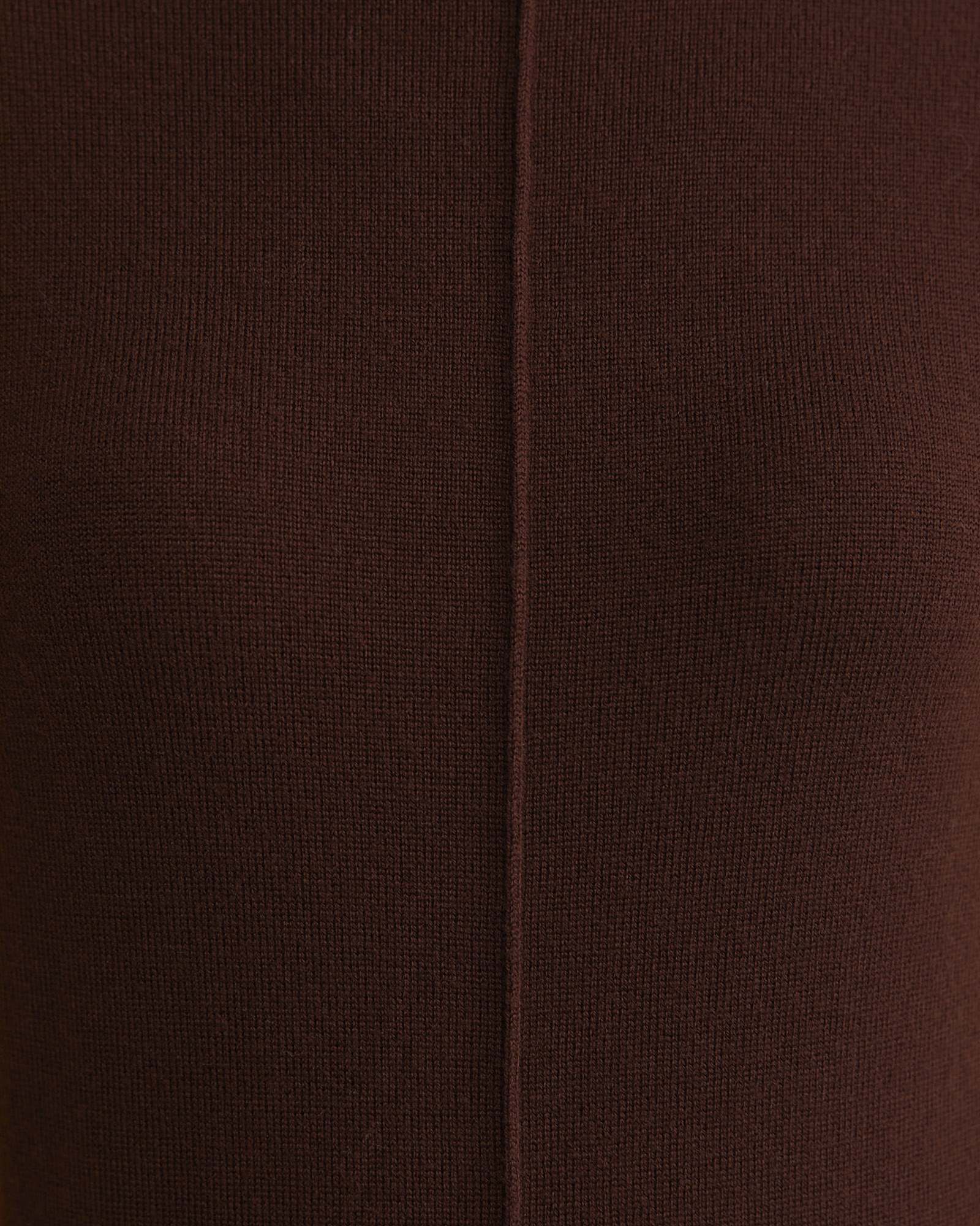 Cass Wool Sweater in CHOCOLATE