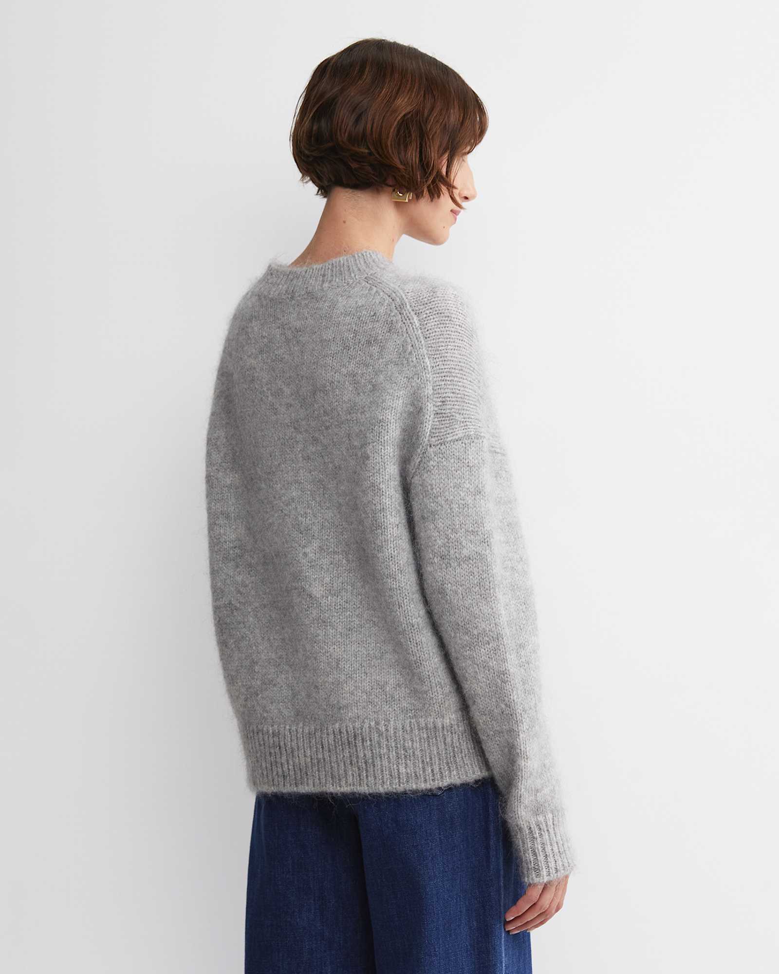 Sarish Chunky Sweater in GREY MARLE