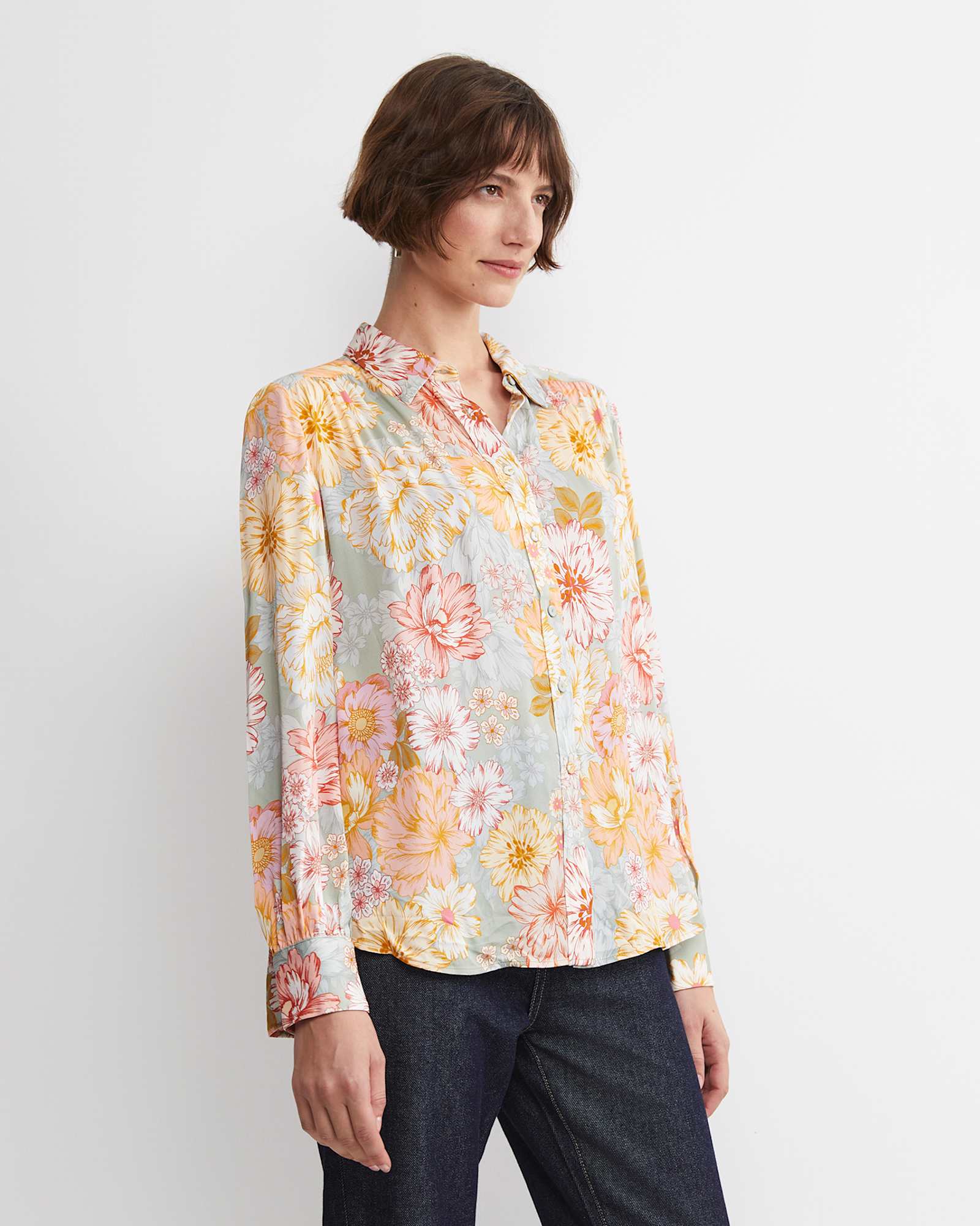 Winter Sweet Long Sleeve Shirt in MULTI