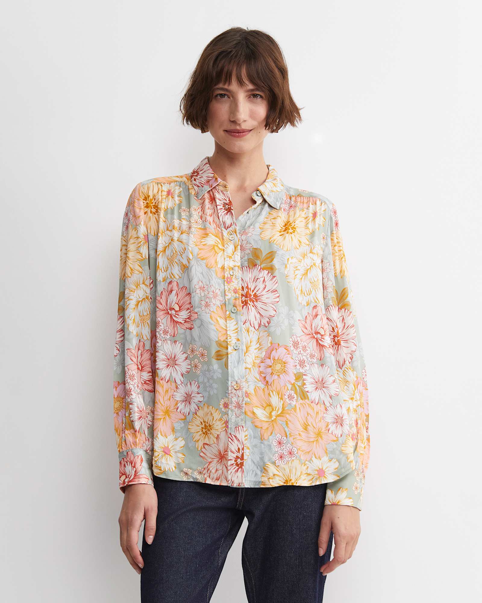 Winter Sweet Long Sleeve Shirt in MULTI