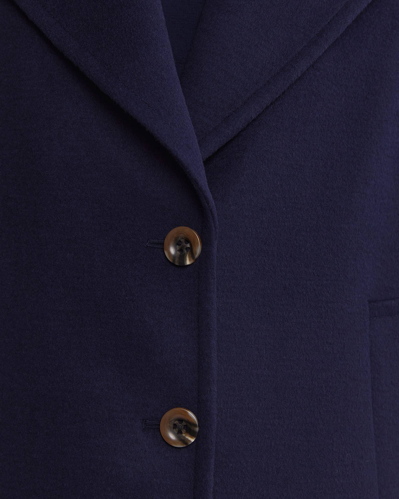 Saskia Single Breasted Jacket in NAVY