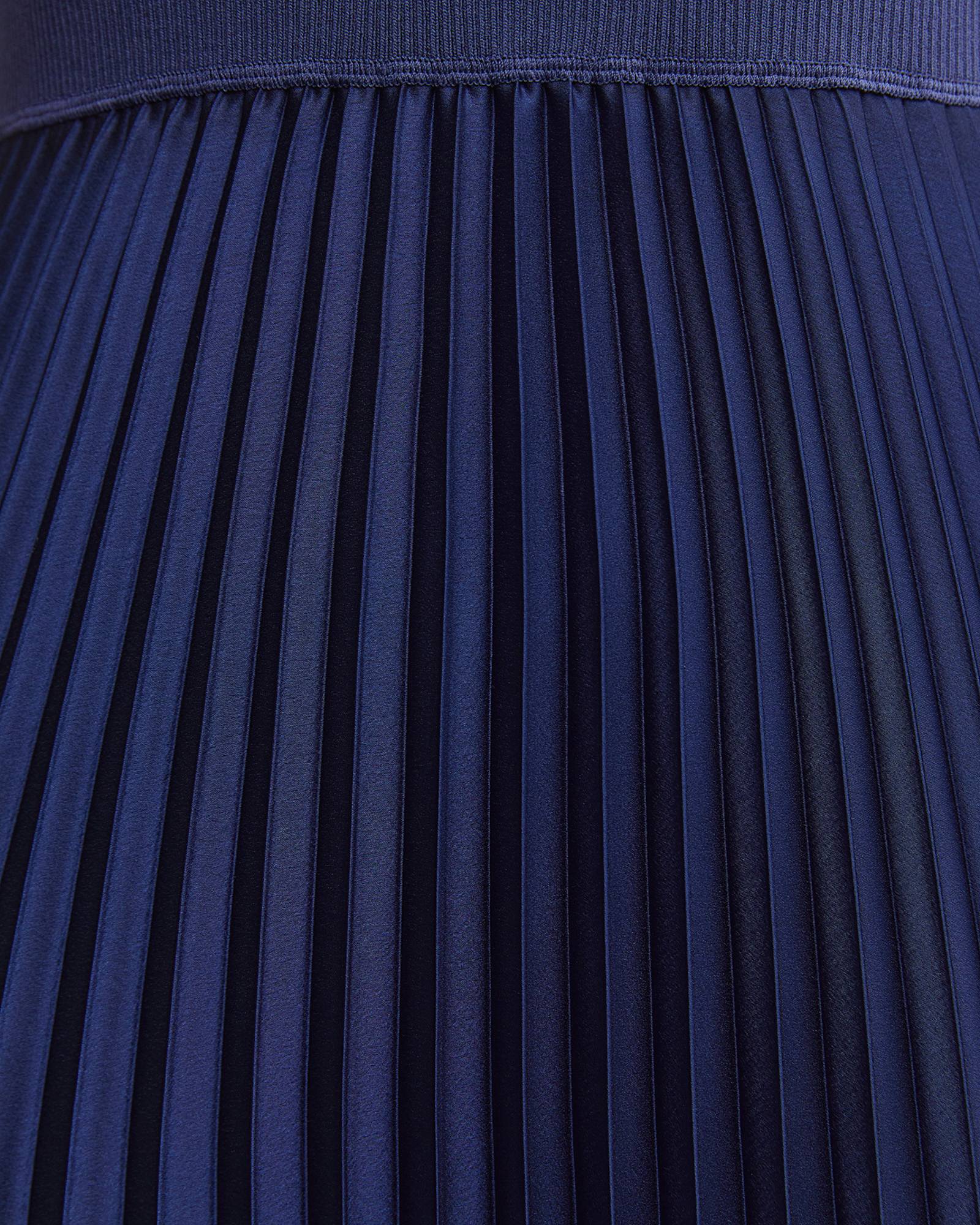 Mixed Media Midi Dress in MIDNIGHT