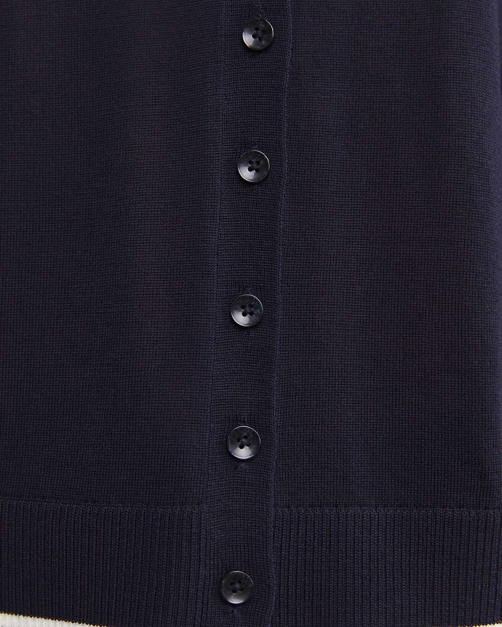 Francis Merino Cardigan in NAVY