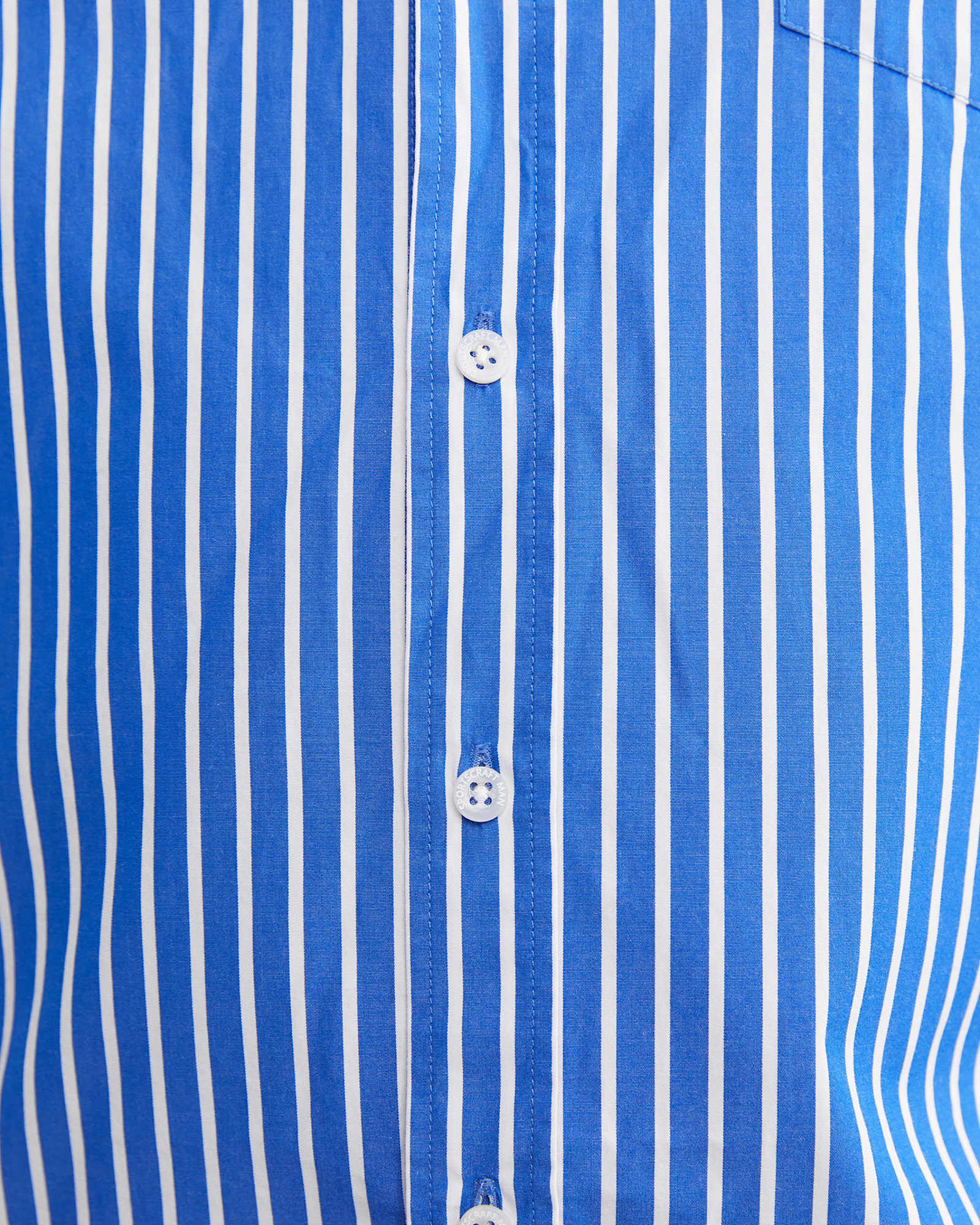 Ryan Long Sleeve Stripe Shirt in DUTCH BLUE
