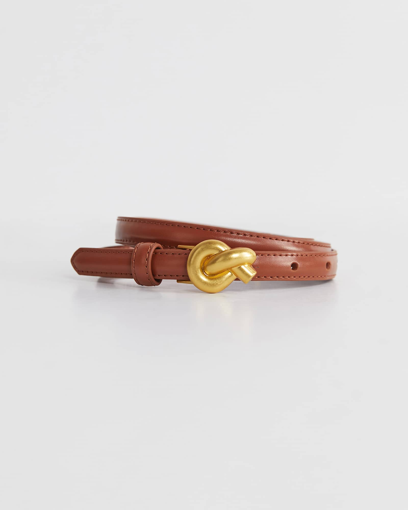 Libby Leather Belt in TAN