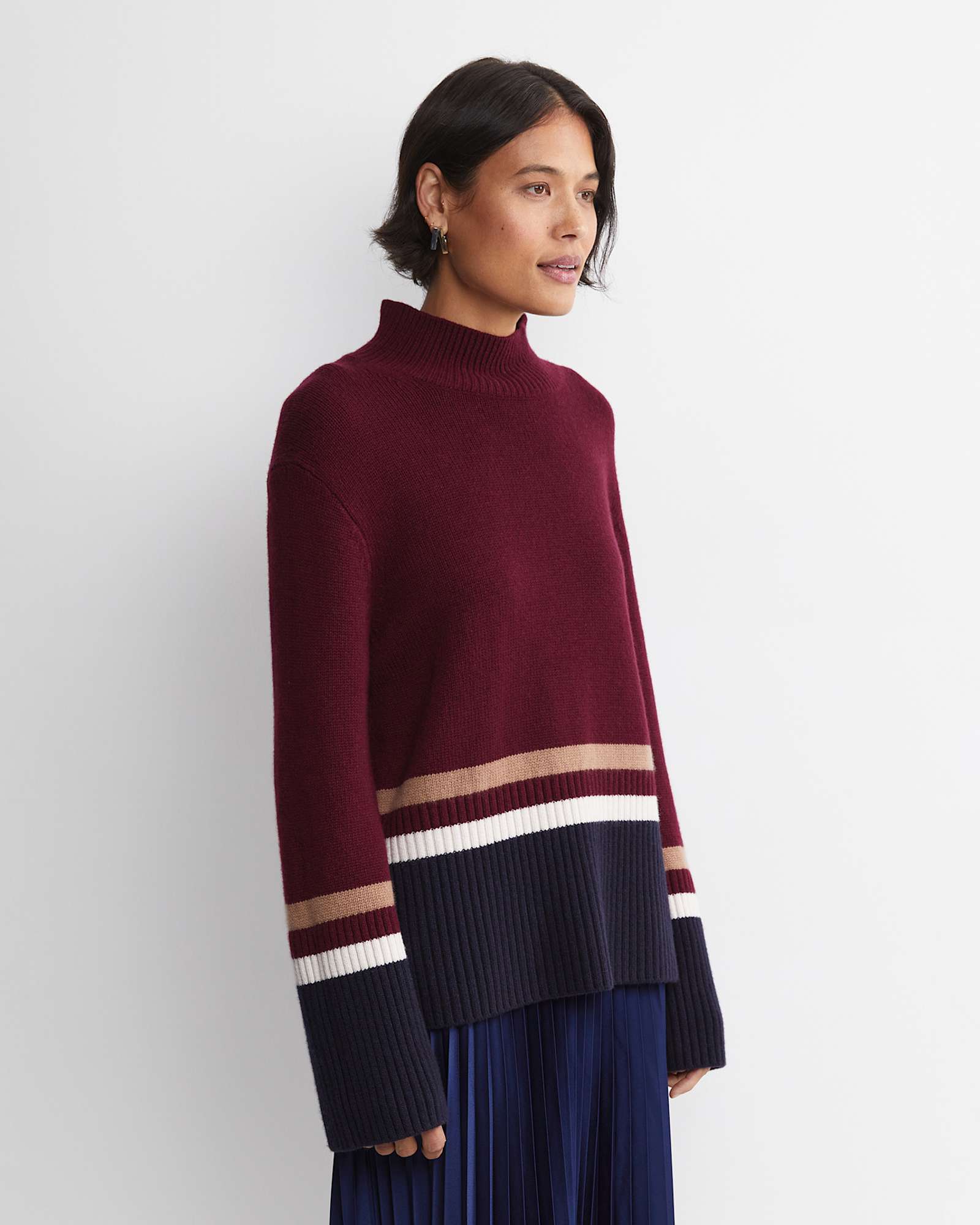 Sunshine Colour Block Sweater in MULTI
