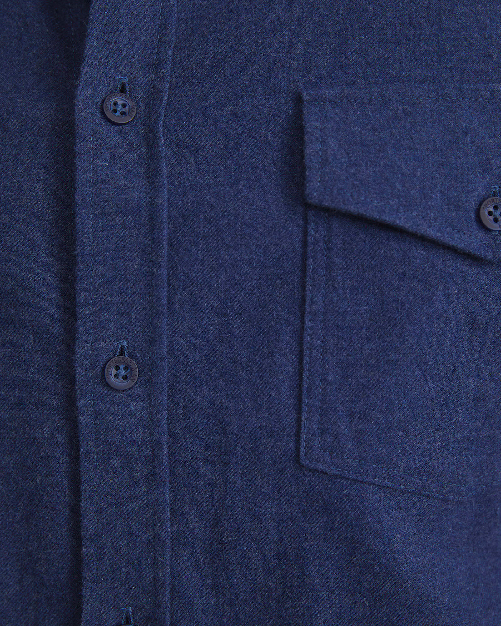 Jarron Long Sleeve Shirt in NAVY MELANGE