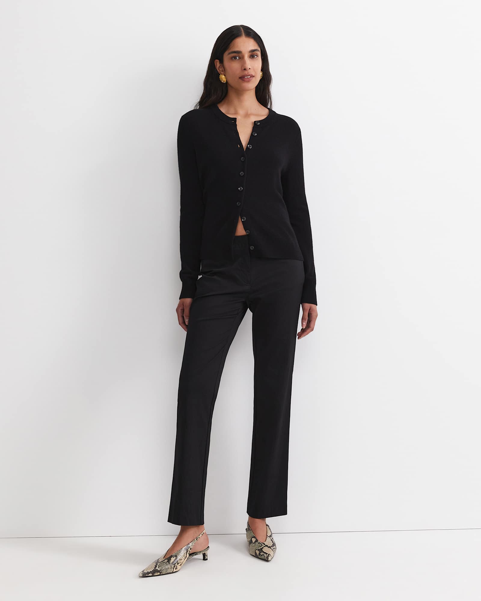 Eva Full Length Pant in BLACK