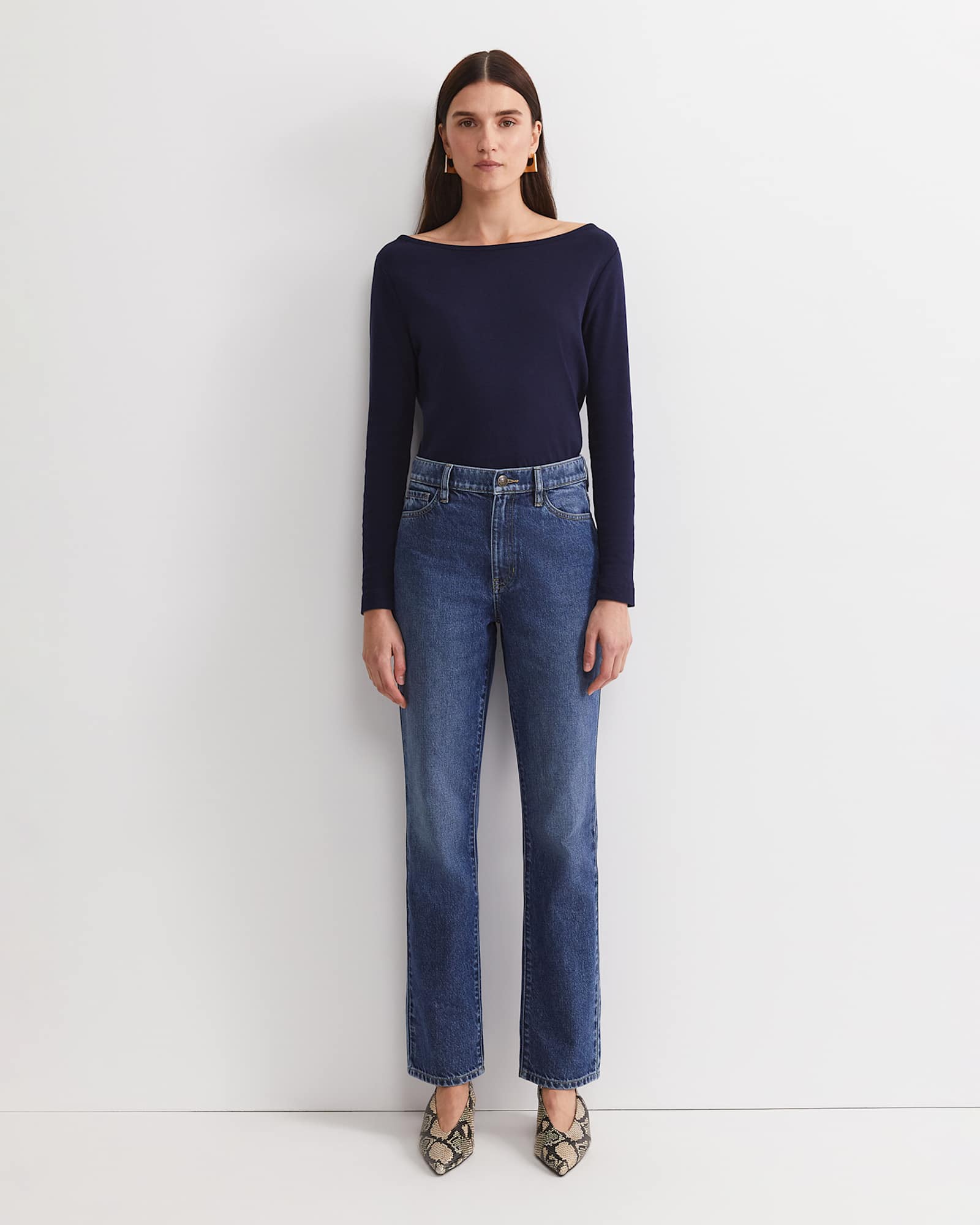 Bec Jean in HERITAGE BLUE