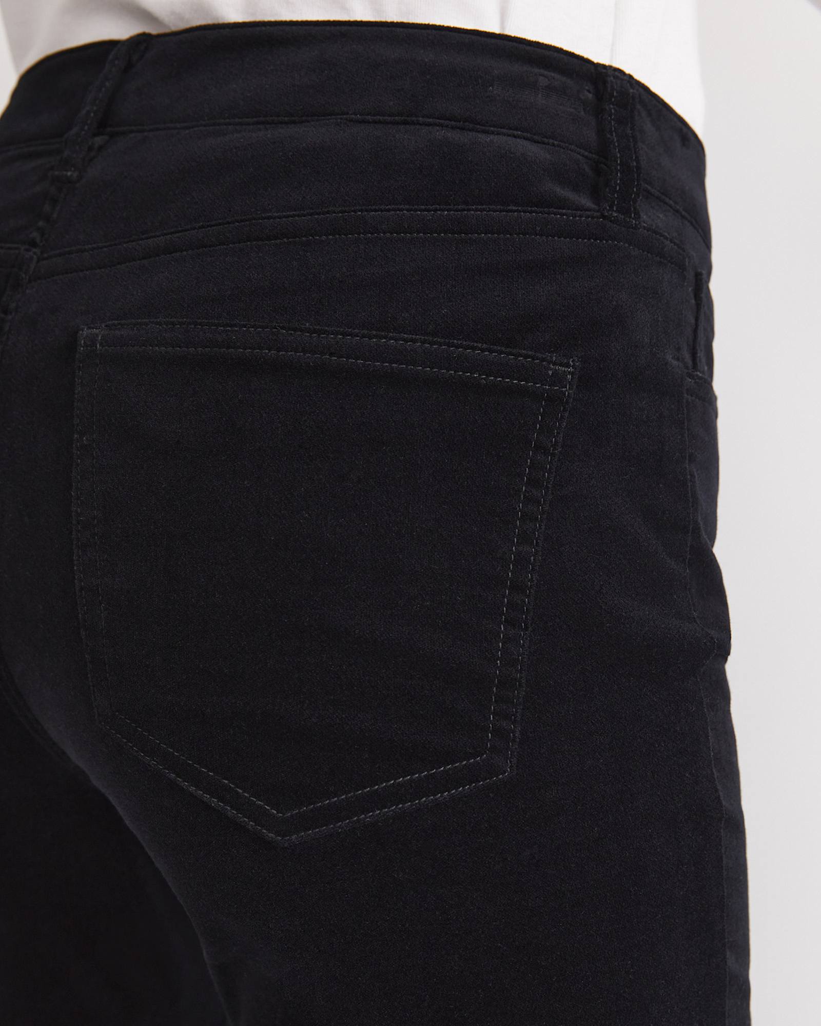 Cleo Velvet Pant in BLACK