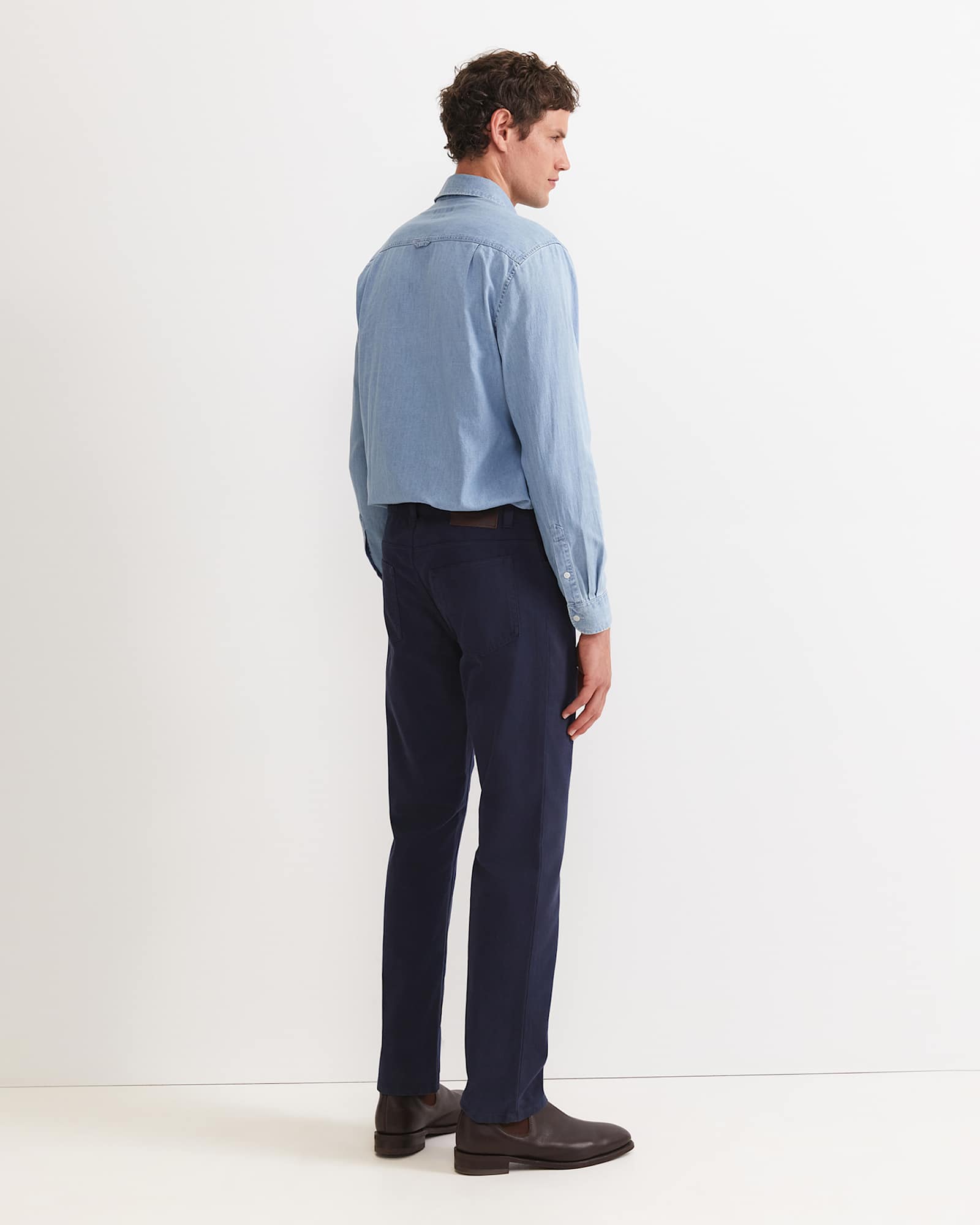 Bedford Jean in MID BLUE