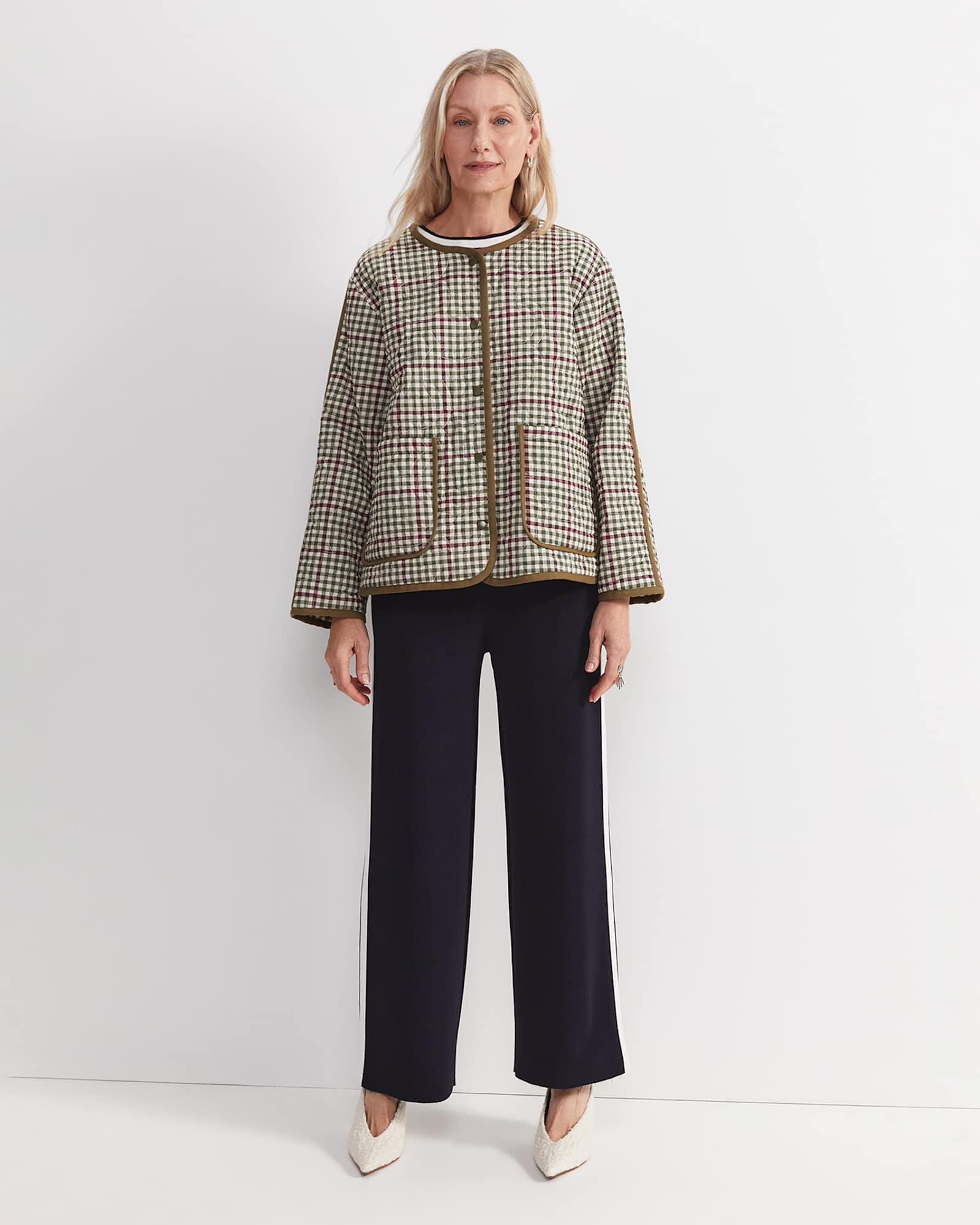 Gina Quilted Jacket in MULTI