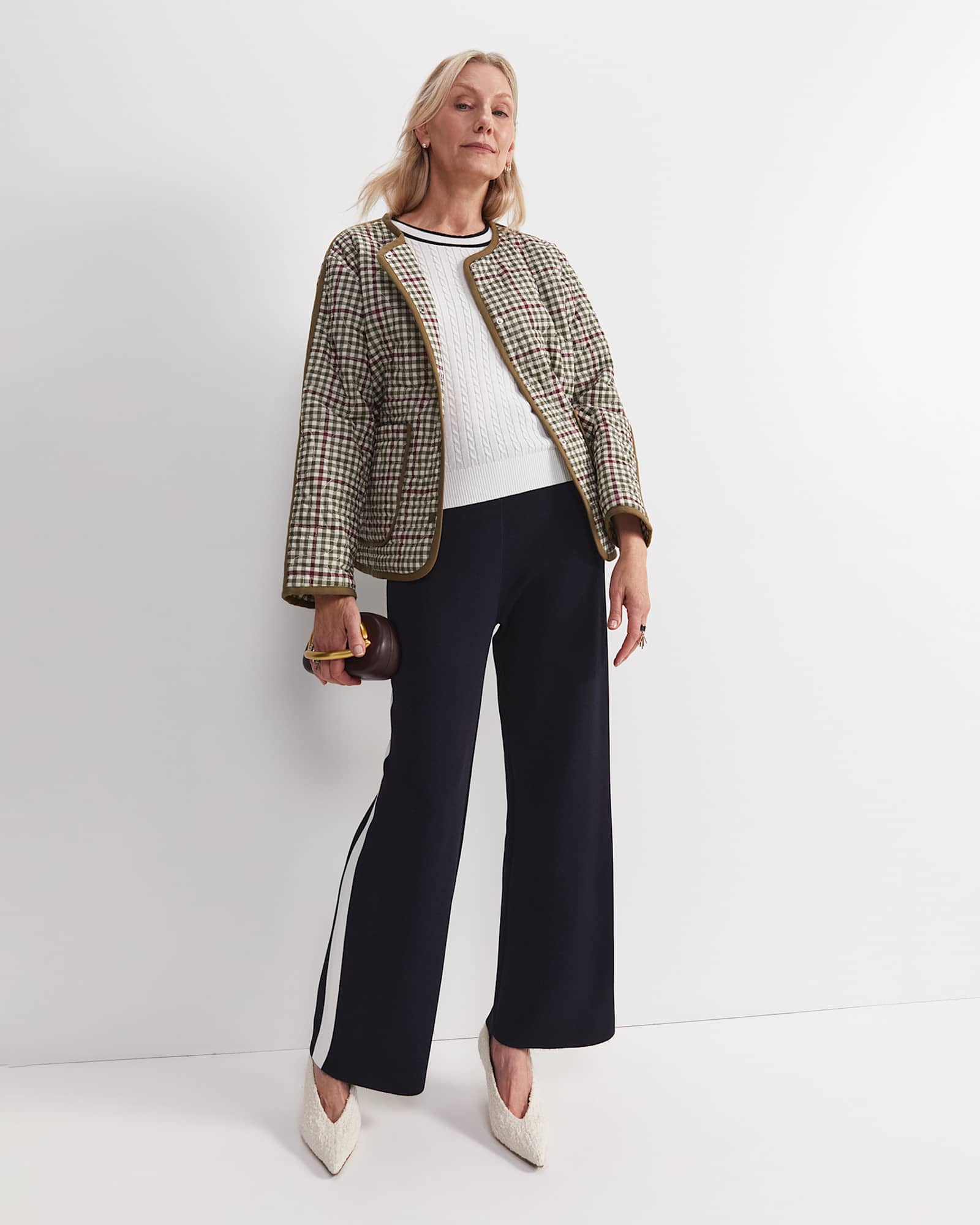 Gina Quilted Jacket in MULTI