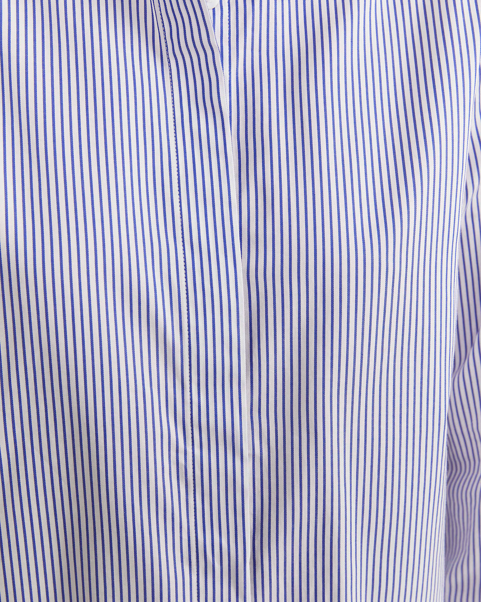 Priscilla Stripe Shirt in WHITE/NAVY