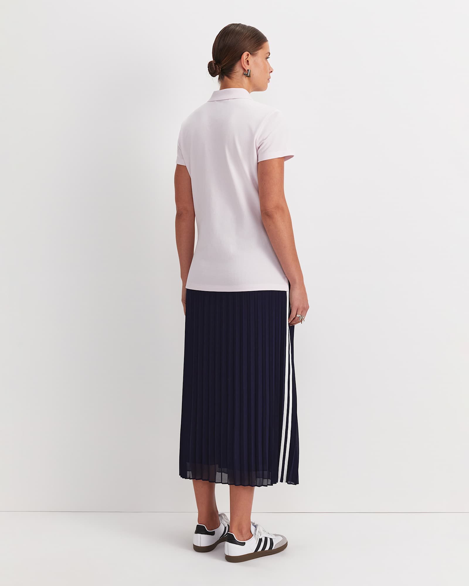 Jolene Pique Polo in SOFT PINK