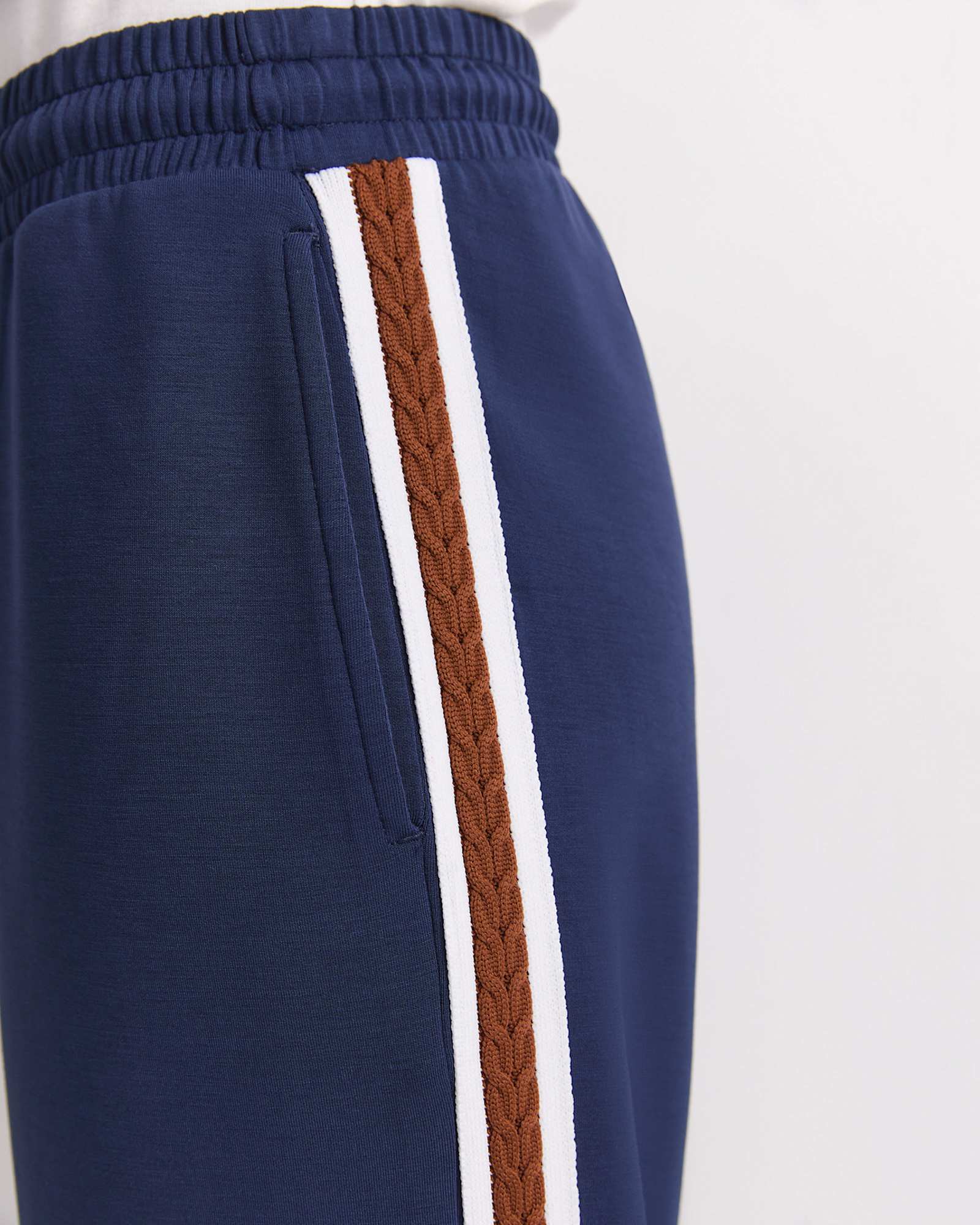 Kayla Track Pant in NAVY MULTI