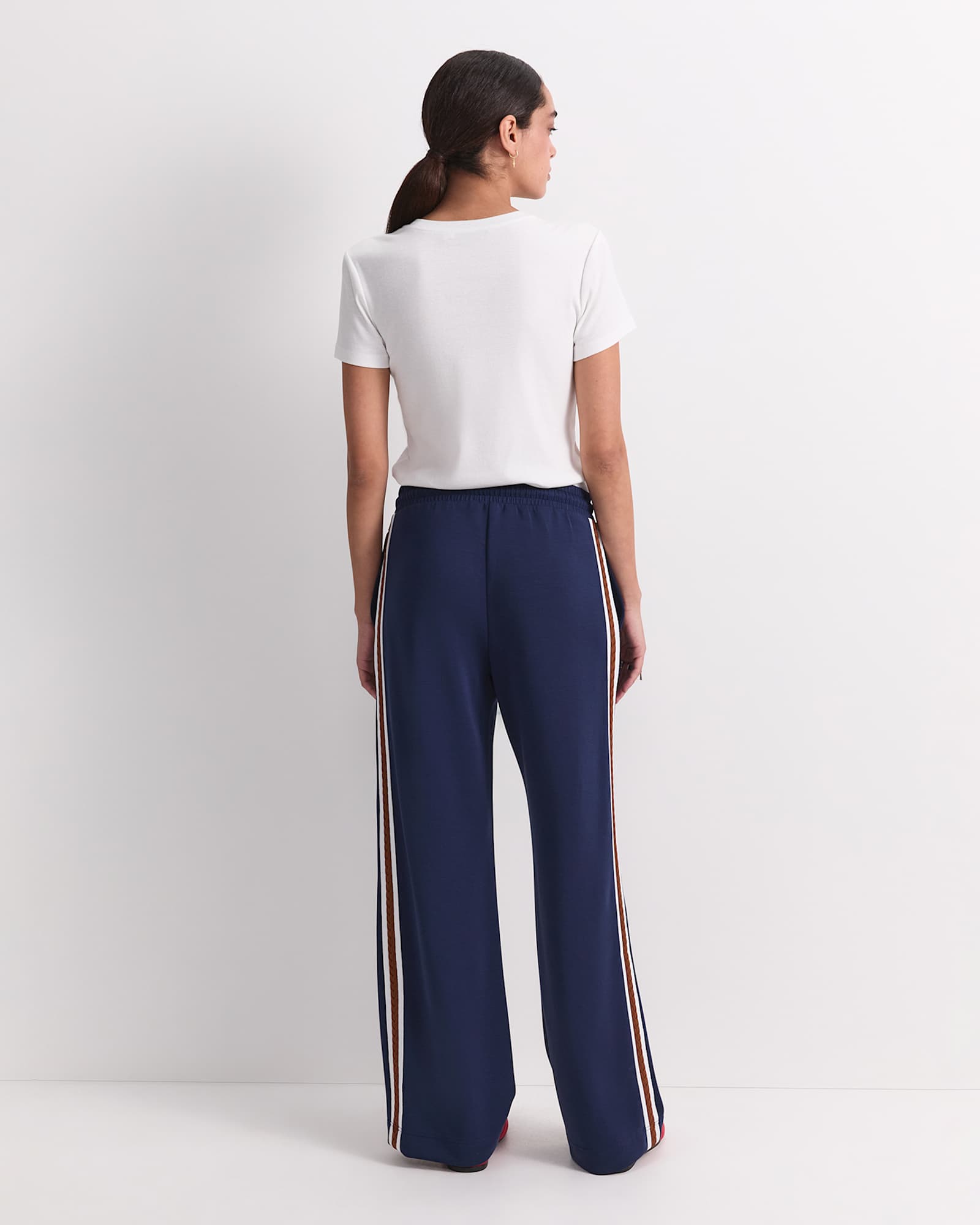 Kayla Track Pant in NAVY MULTI