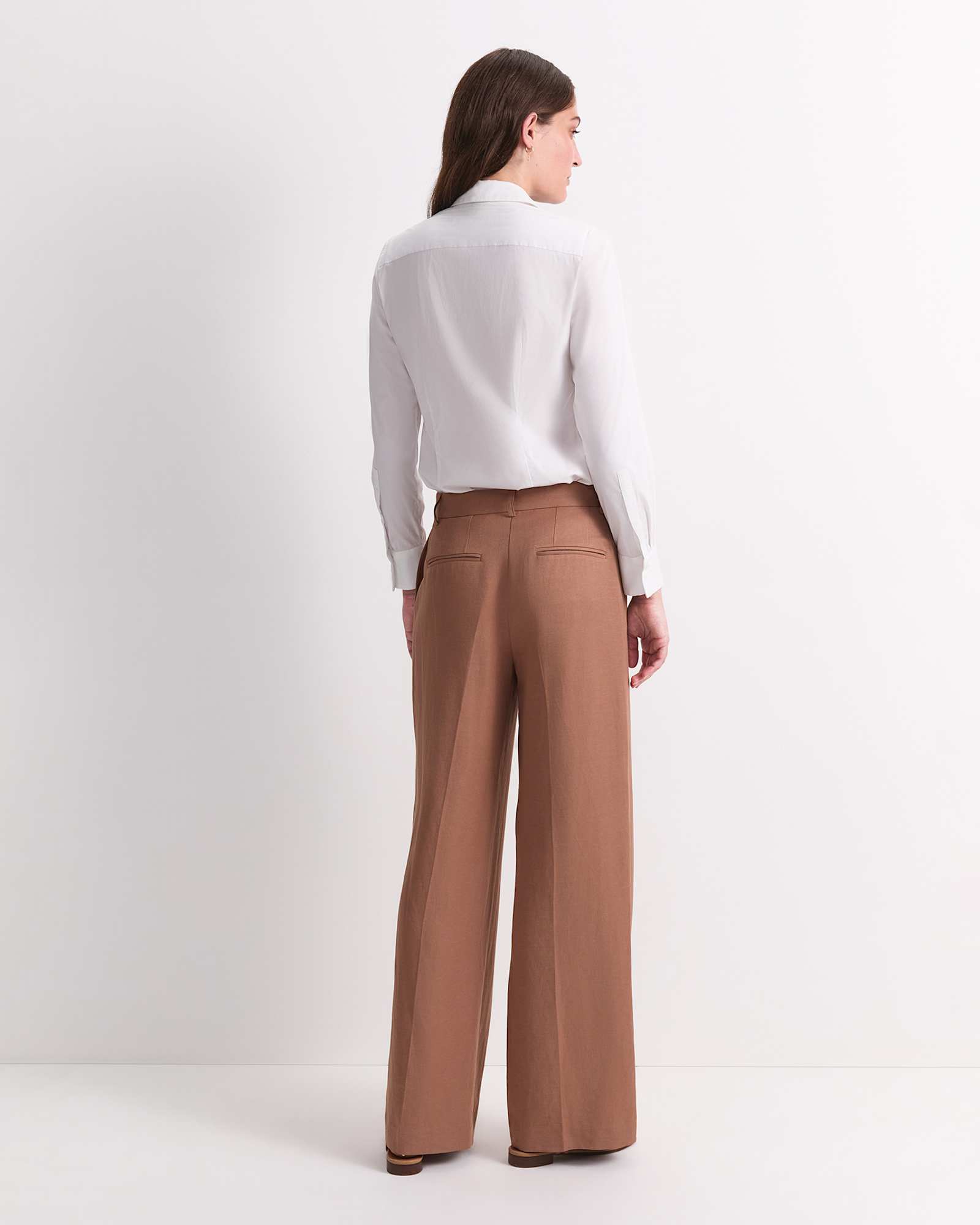 Valerie Straight Leg Pants in MOCHA