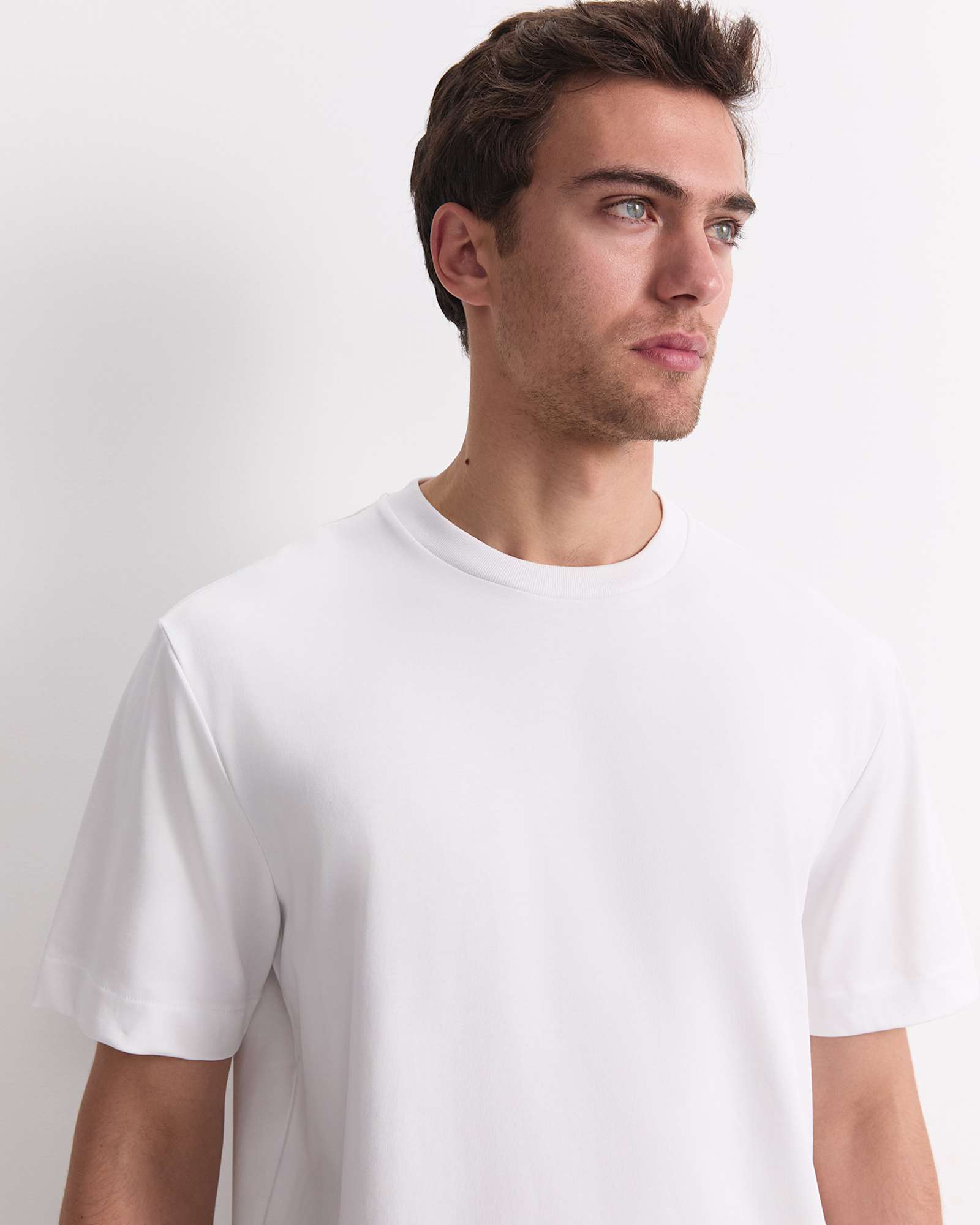 Heavyweight Cotton Tee in WHITE