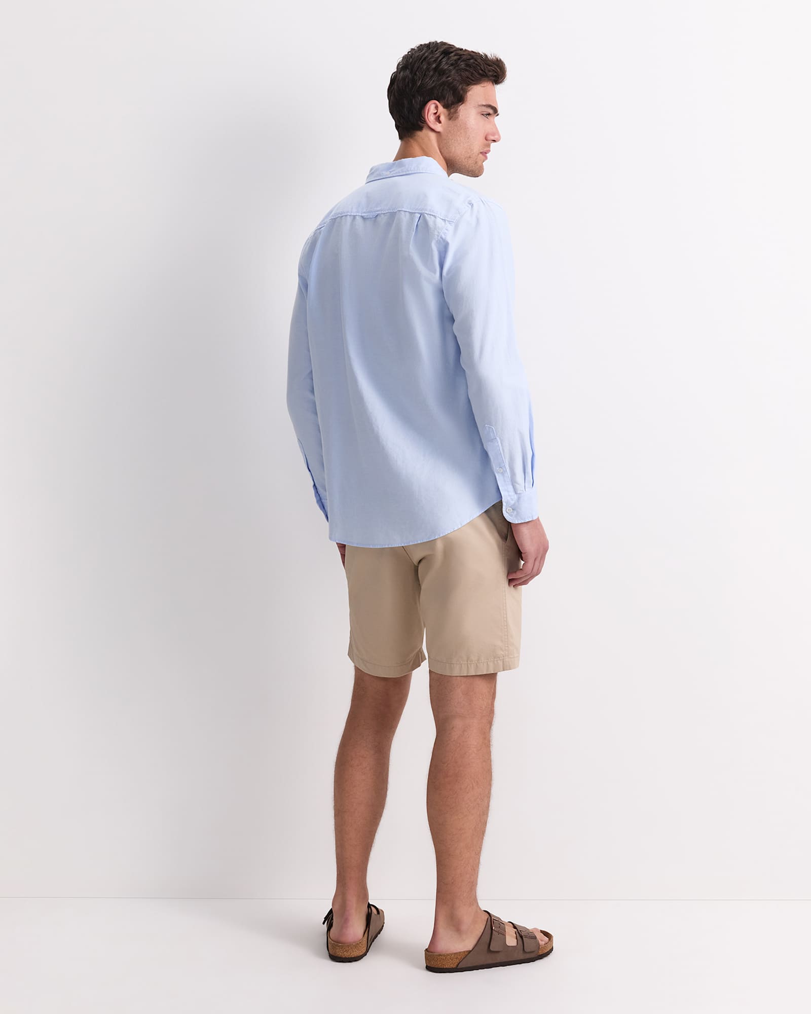 Oxford Long Sleeve Shirt in LIGHT BLUE