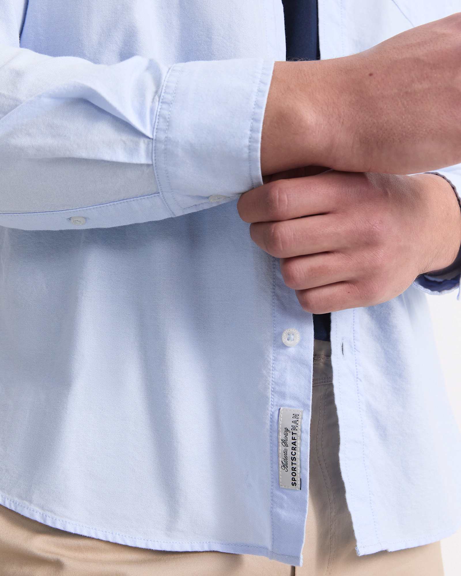 Oxford Long Sleeve Shirt in LIGHT BLUE