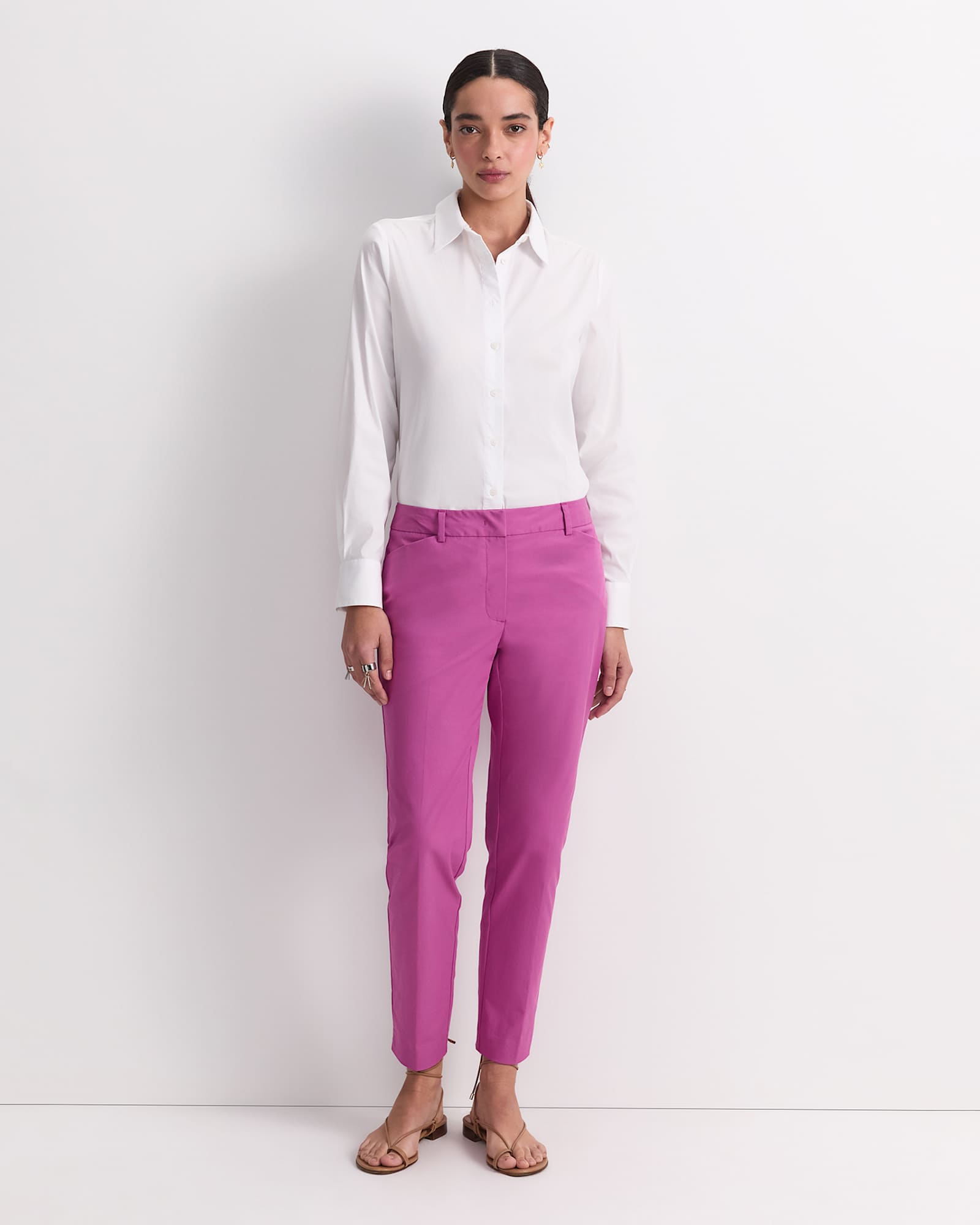Evie Capri Pant in SHERBET