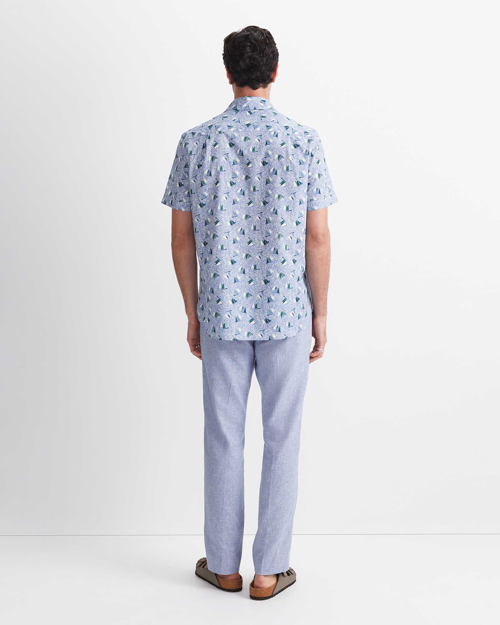 Sail Liberty Print Shirt in BLUE MULTI